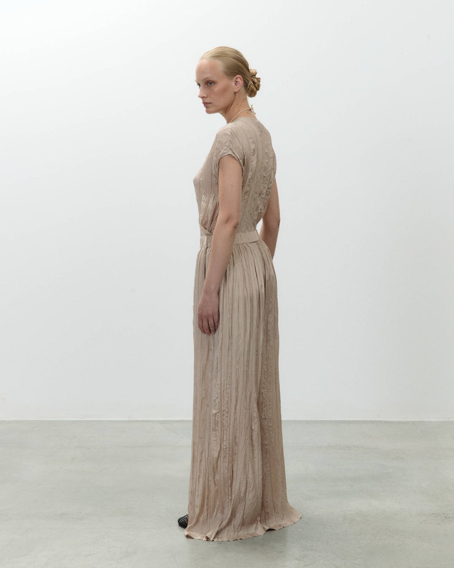 WIDE WRINKLE PANTS
