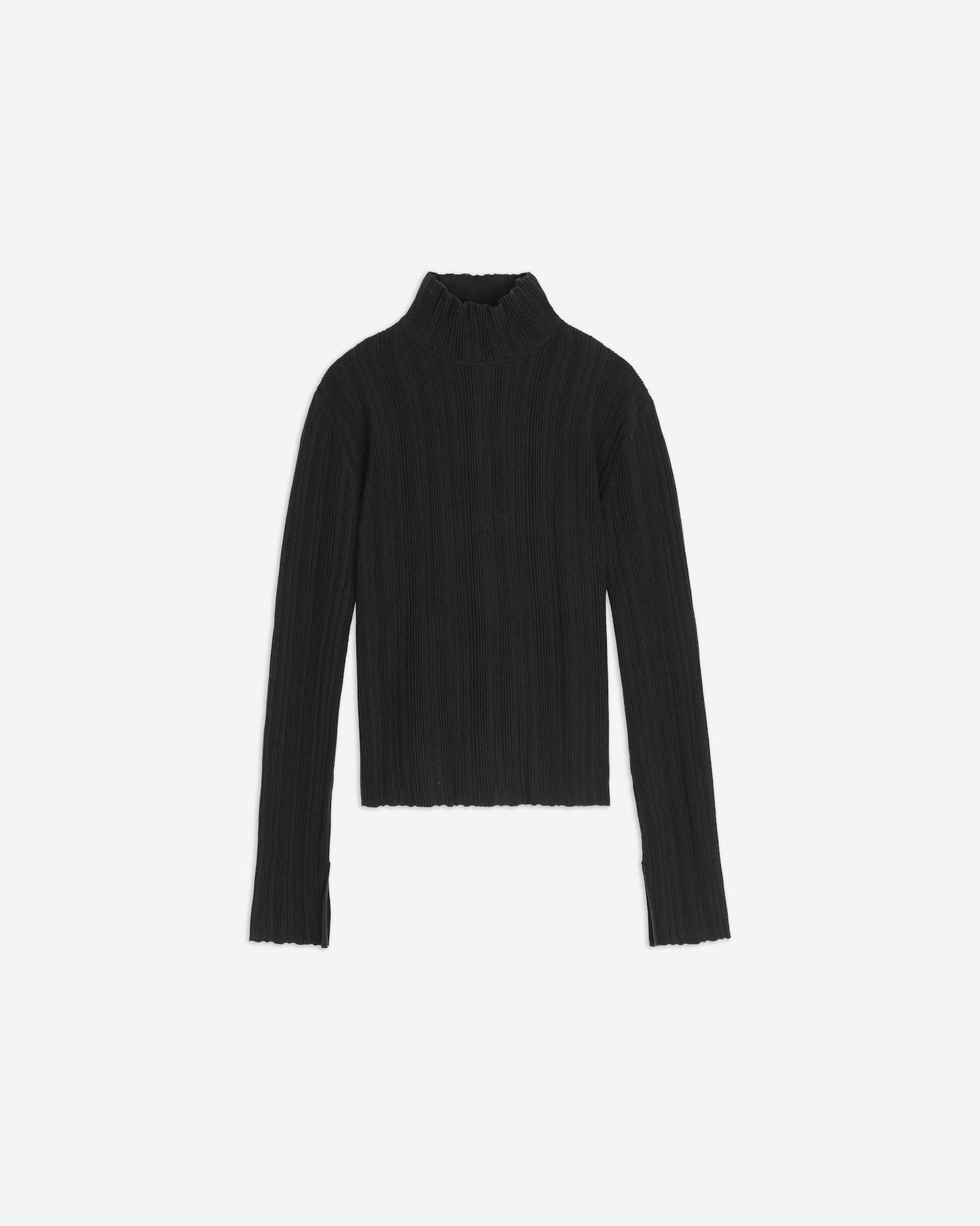 PULLOVER  A COSTE COLLO ALTO