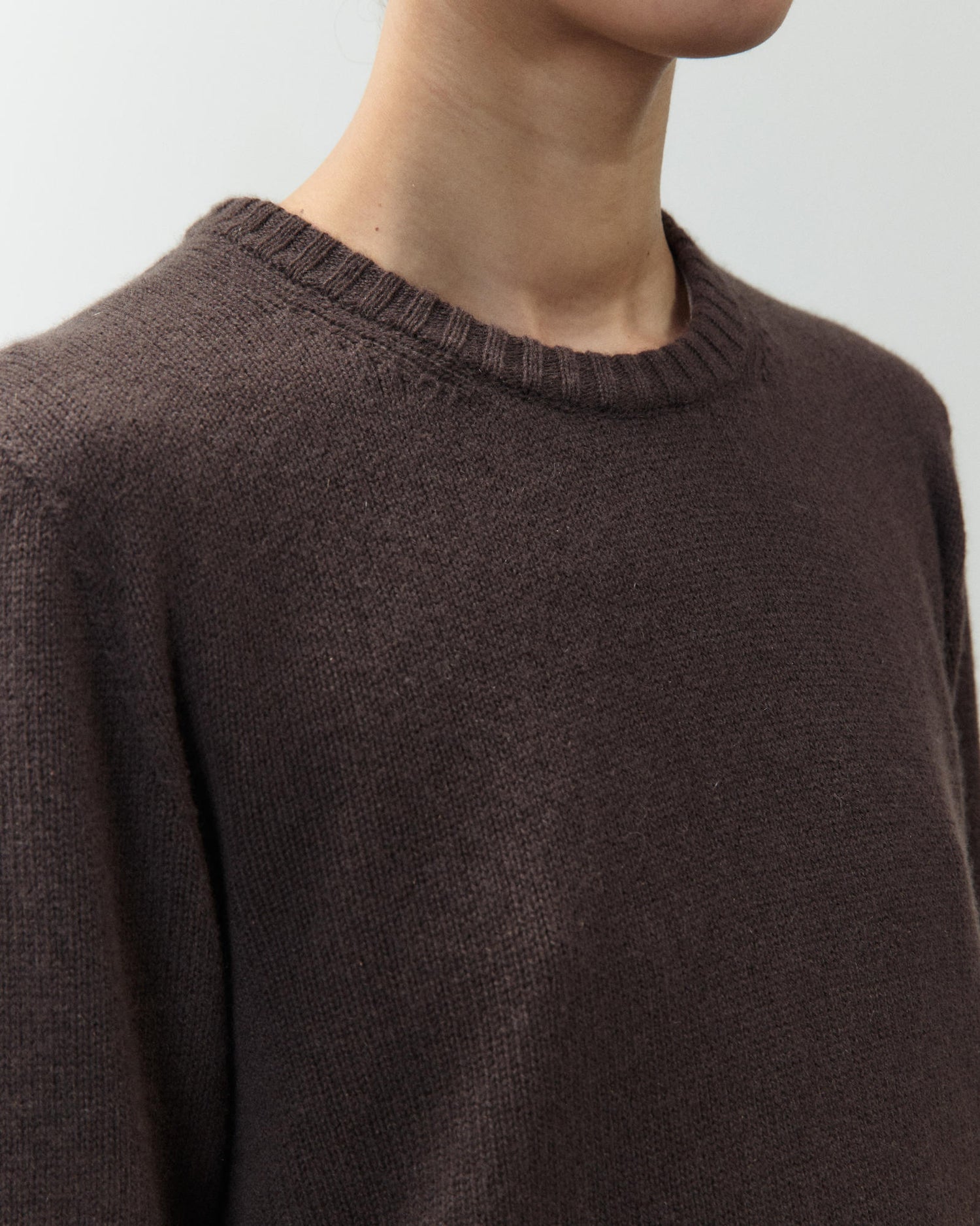 PULLOVER GIROCOLLO IN CACHEMIRE