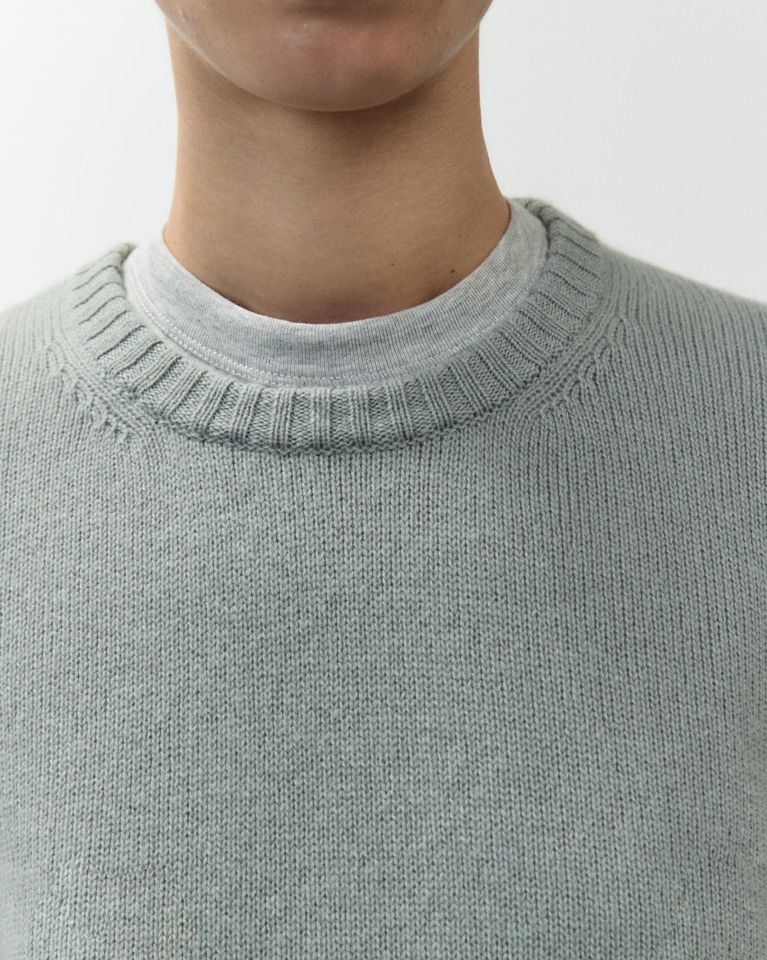 PULLOVER GIROCOLLO IN CACHEMIRE