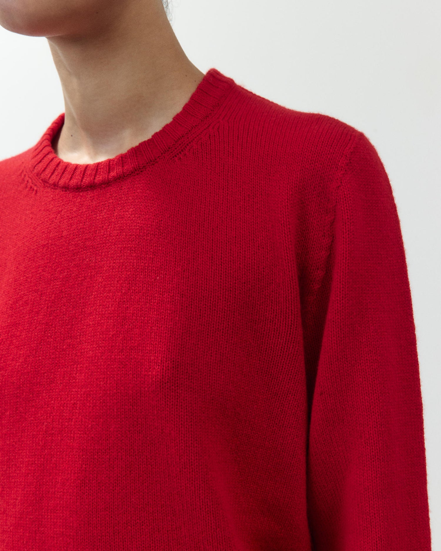 PULLOVER GIROCOLLO IN CACHEMIRE