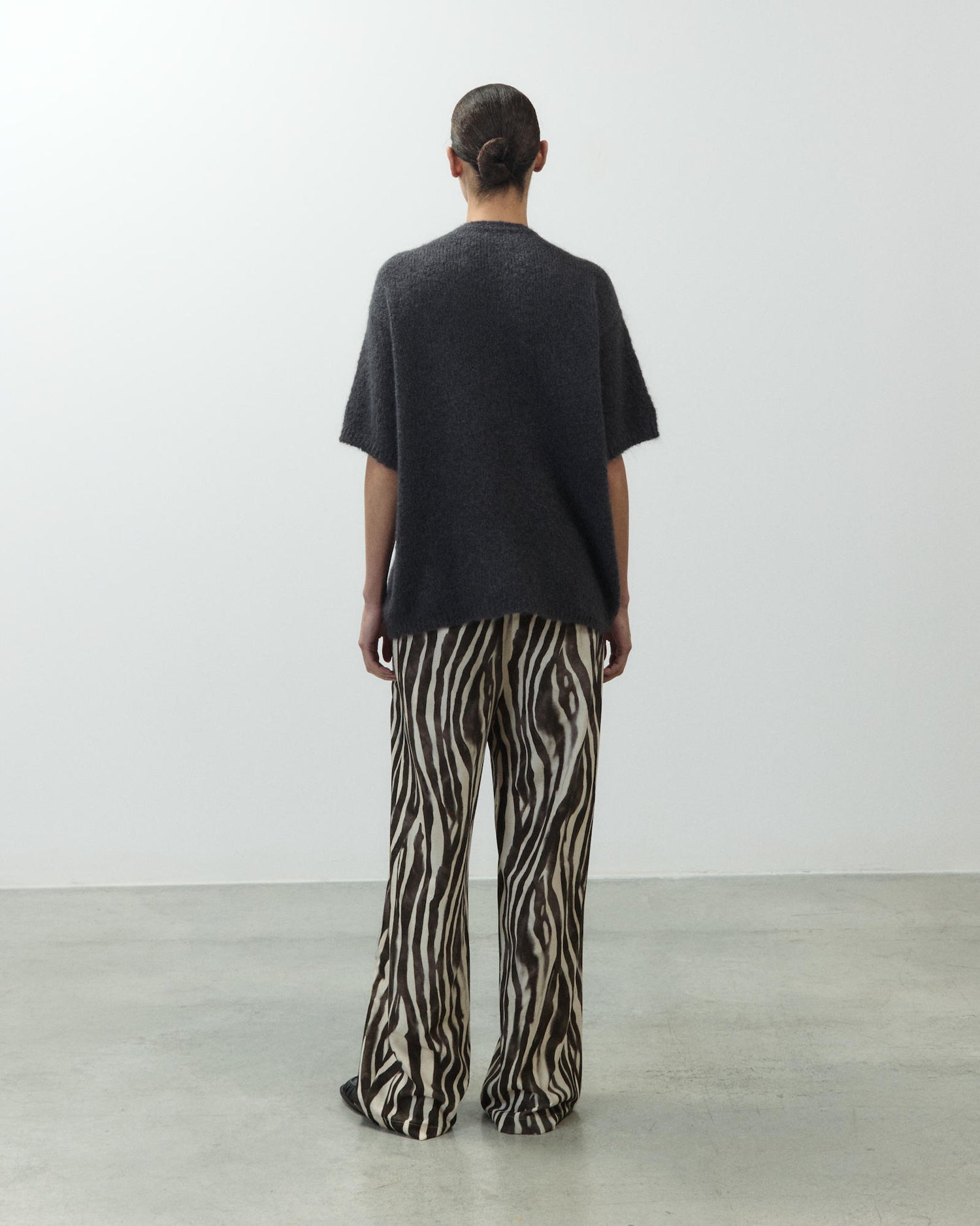 MAGLIA T-SHIRT IN MOHAIR