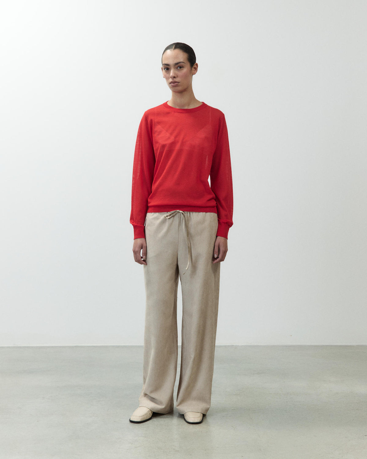 MAGLIA LIGHT WOOL GIROCOLLO