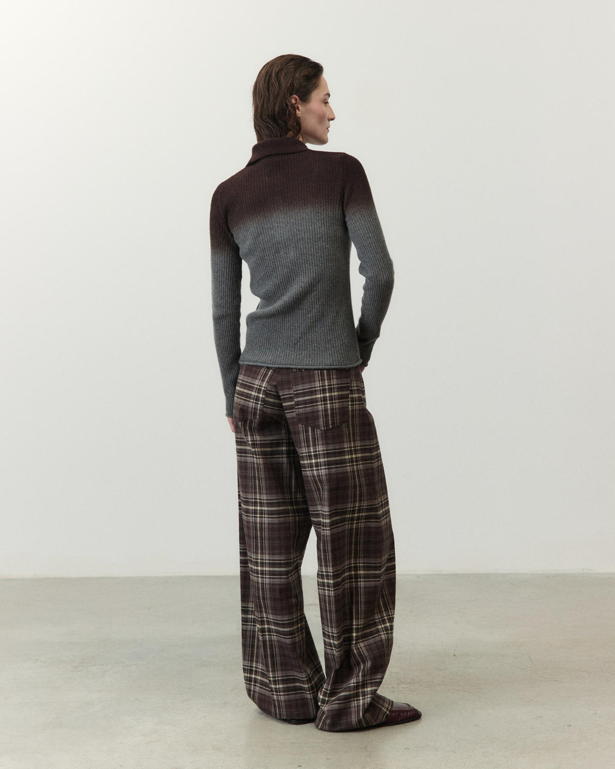 POLO IN MAGLIA DÉGRADÉ