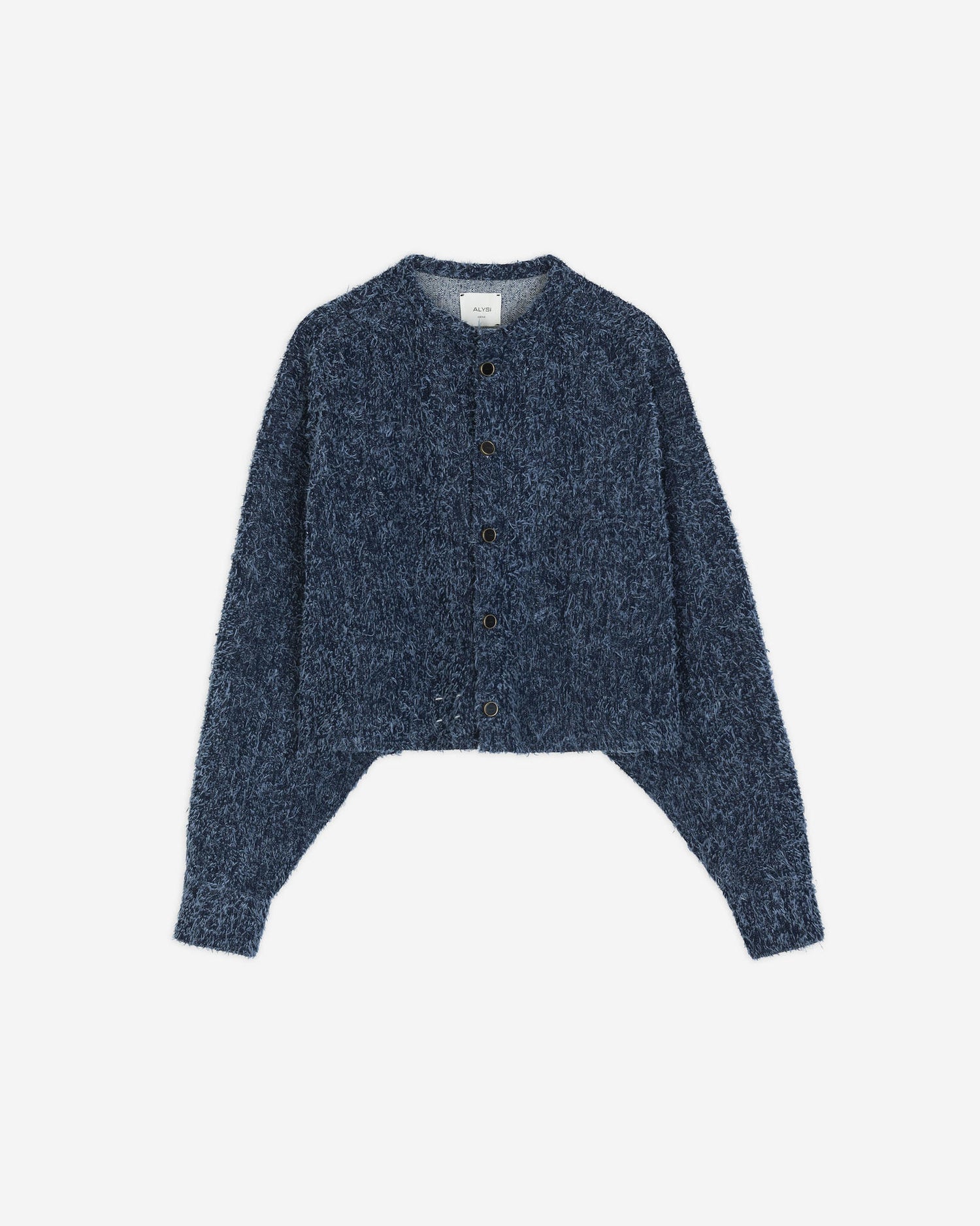 GIACCA DENIM AGUGLIATA S/COLLO