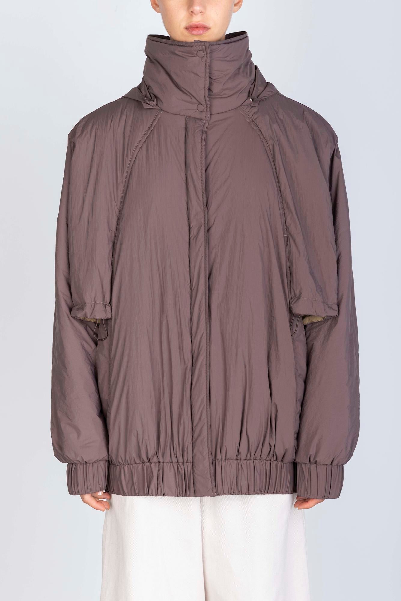 GIACCA BOMBER IN NYLON