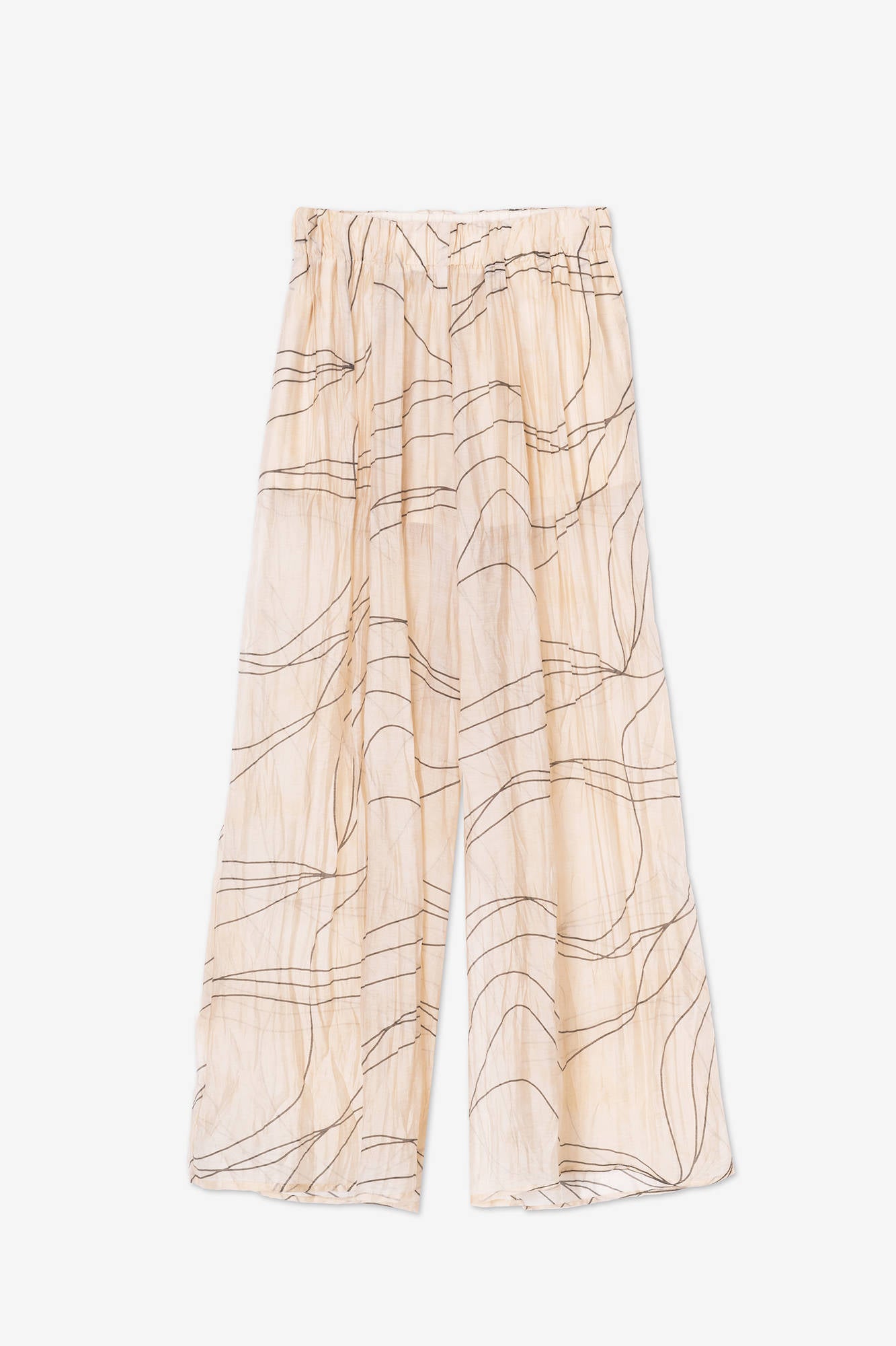 MEDITERRANEAN WIDE MERINGUE PANTS