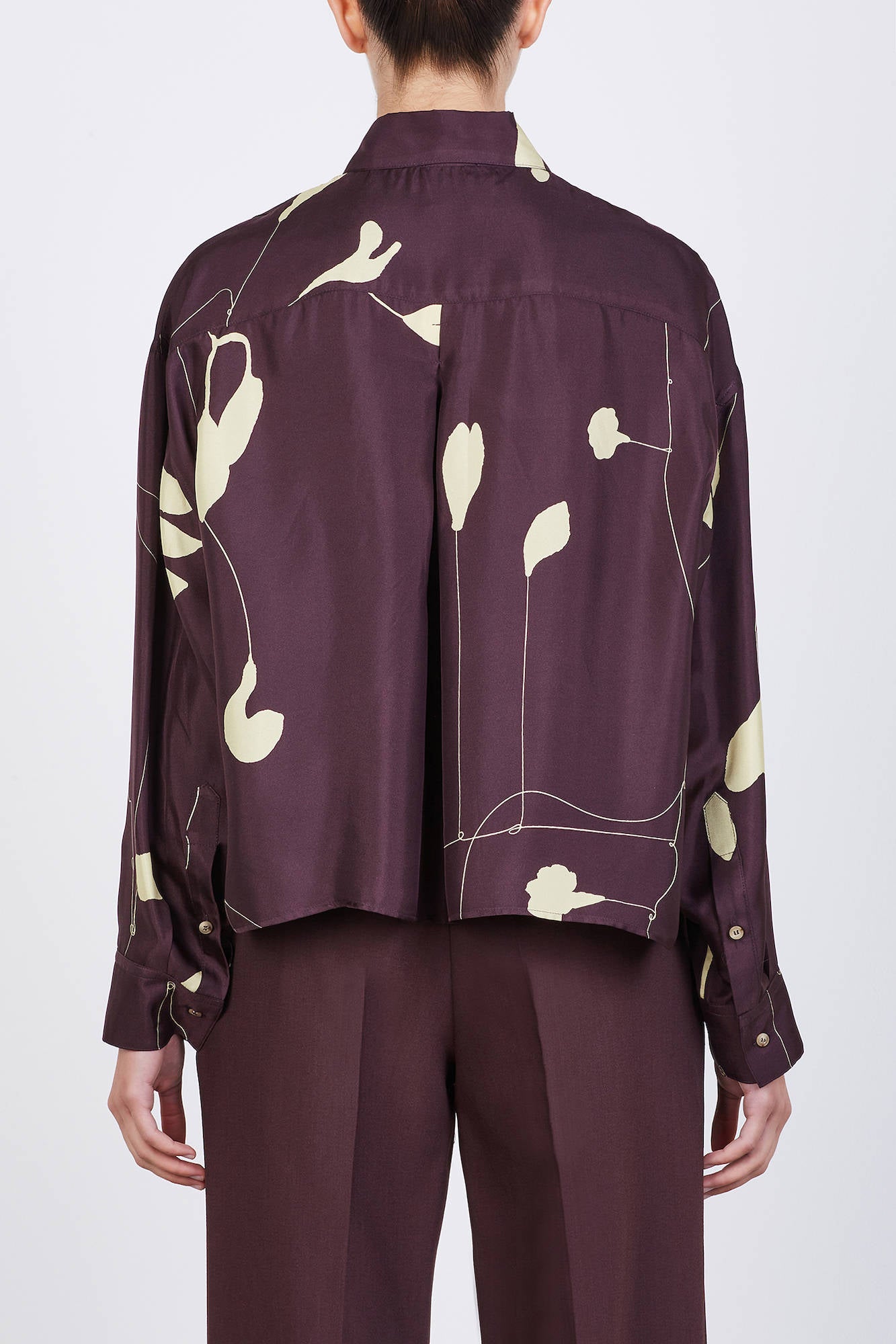 PRINTED SILK SHIRT