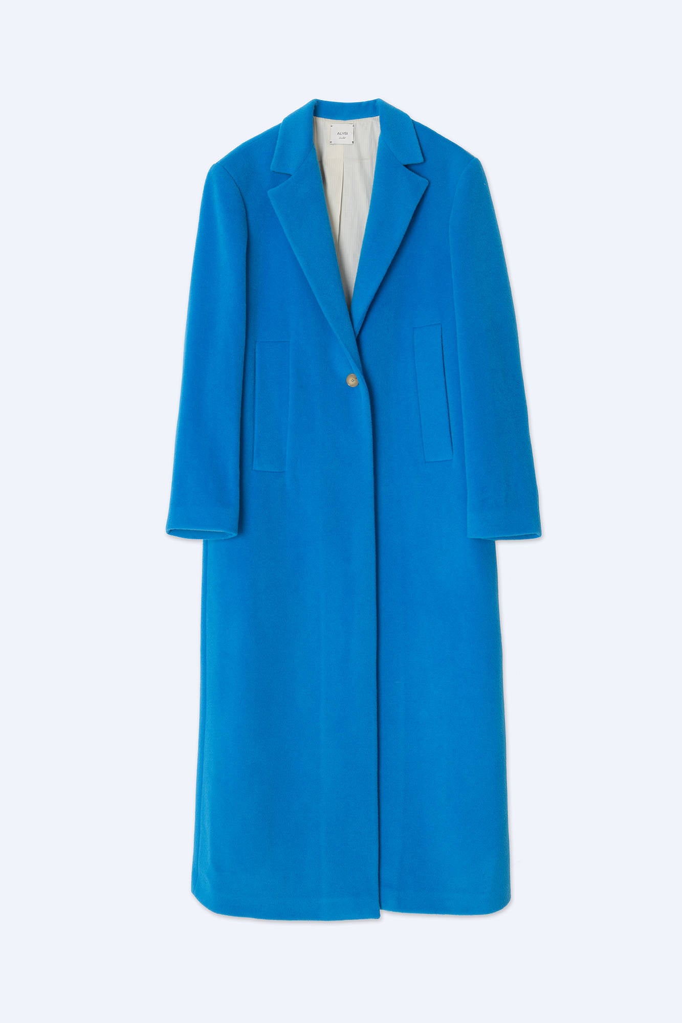 LONG TURQUOISE COAT