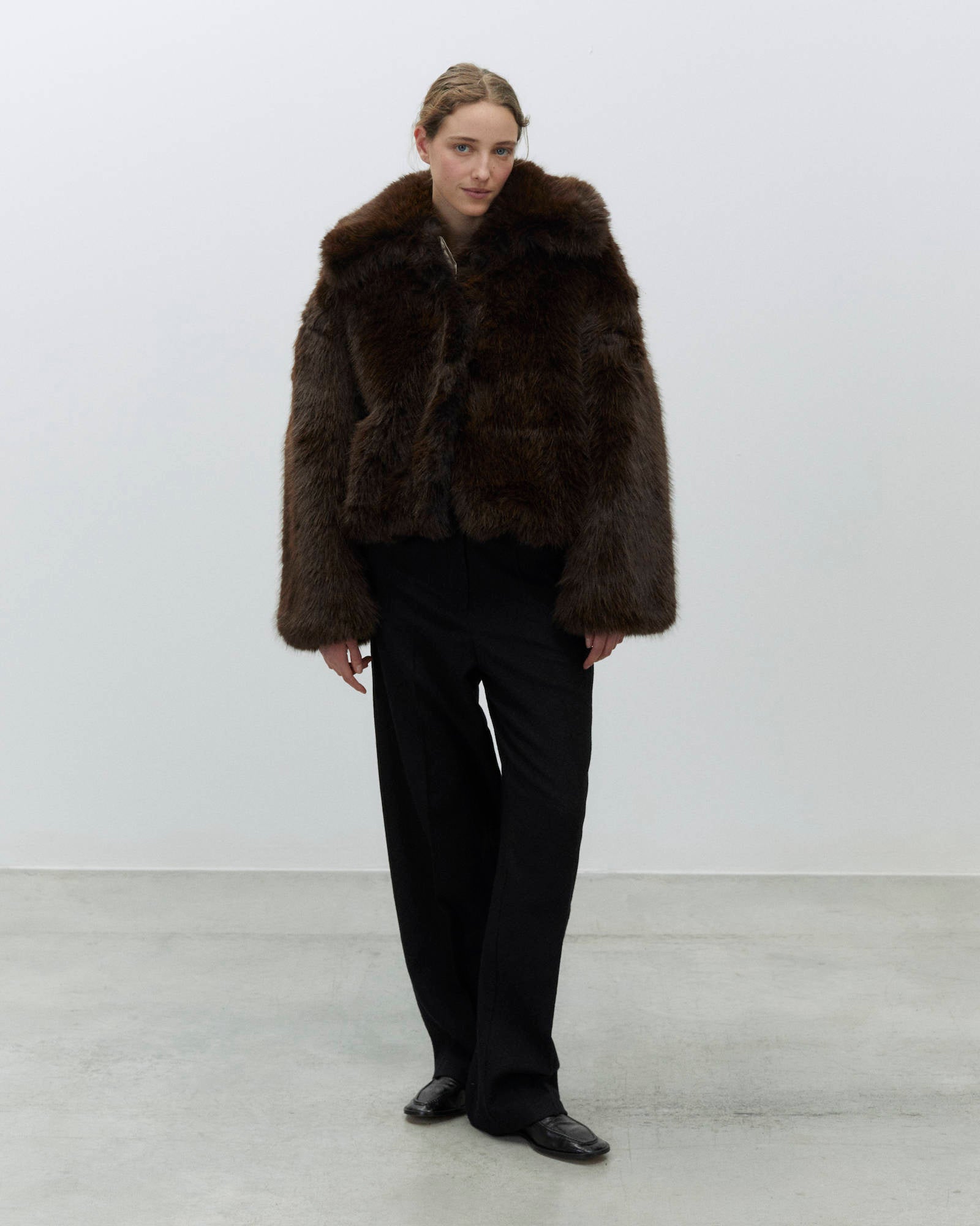 ECO FUR BOMBER JACKET