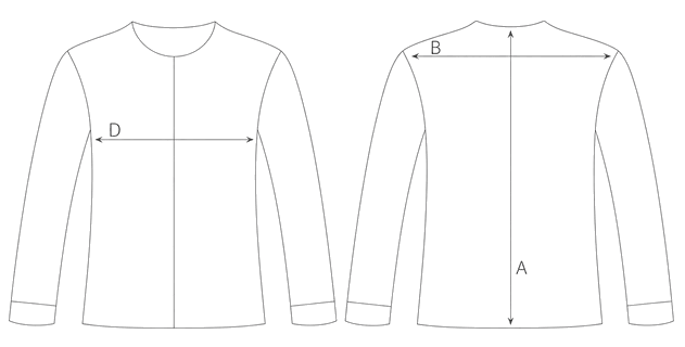 Guida misure OVERSIZED POPLIN SHIRT