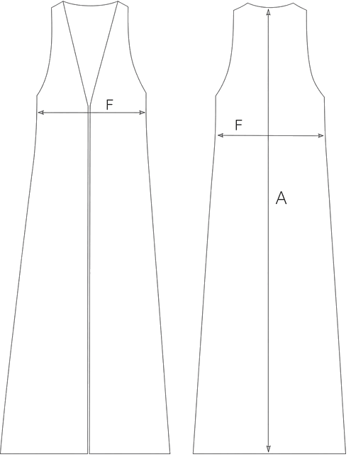 Guida misure SILK DUSTER
