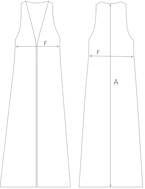 Guida misure SILK DUSTER