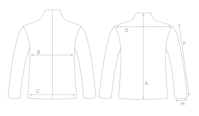 Guida misure VISCOSE TOP WITH BUTTONS