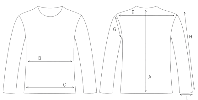Guida misure SINGLE-BREASTED REGULAR BLAZER