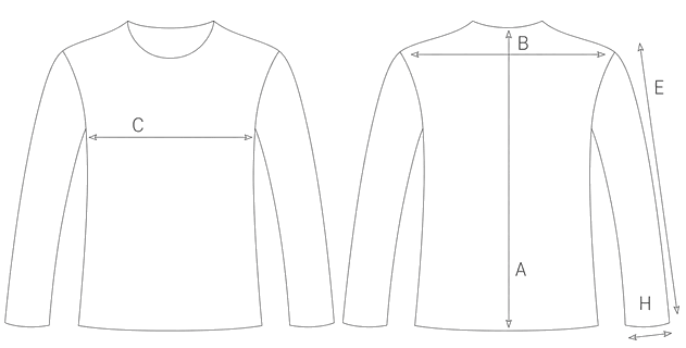 Guida misure CORDUROY PAJAMA SHIRT