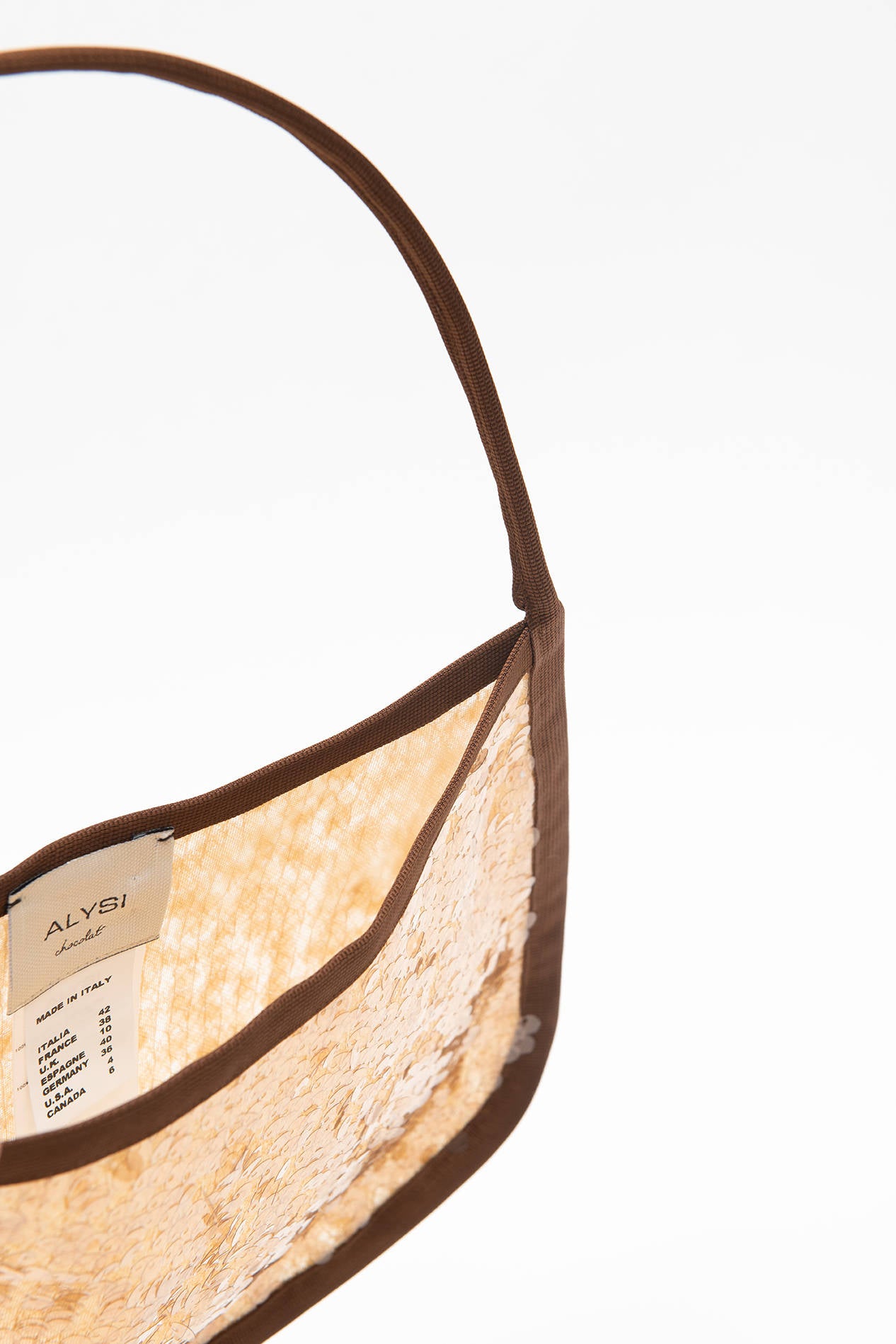 MINIBAG LACE PAILLETTES