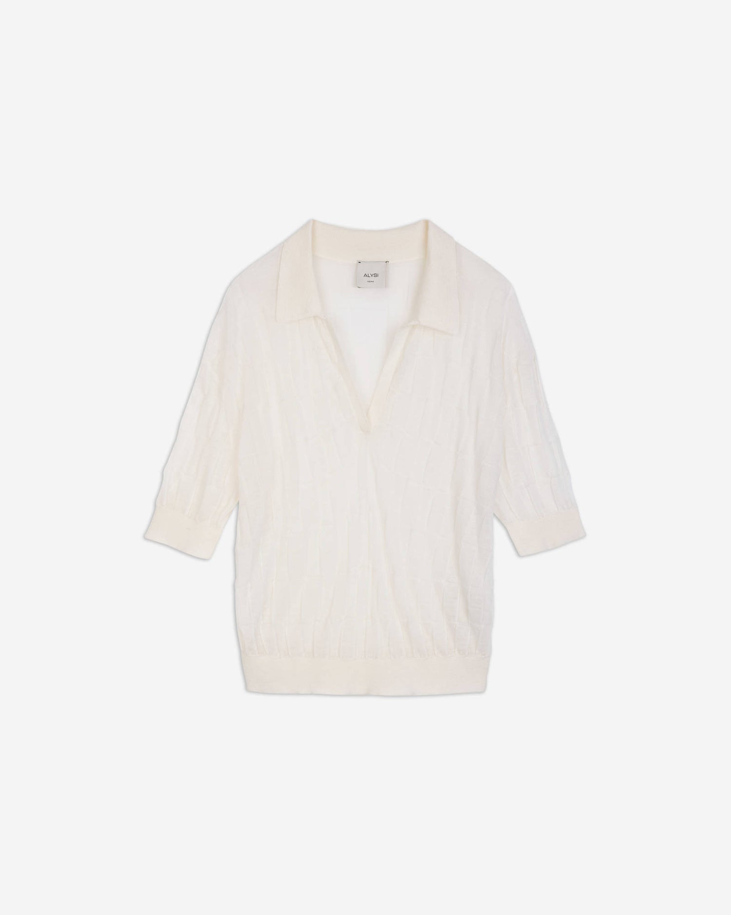 SPRING WOOL POLO SHIRT