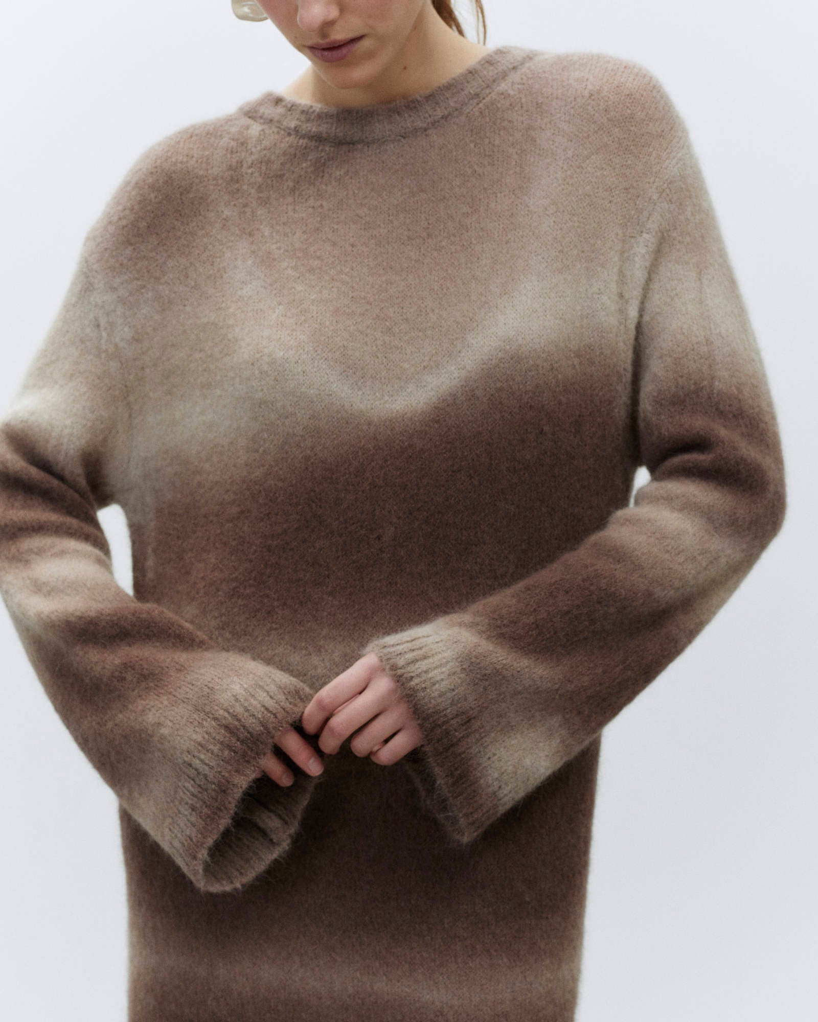 LONG SOFT ALPACA DRESS