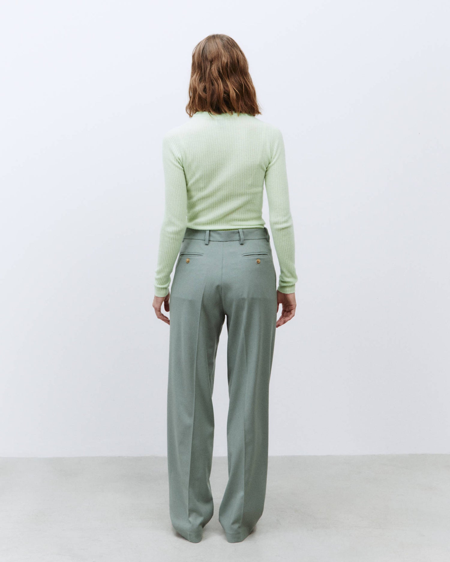 REGULAR TAILORED TROUSERS