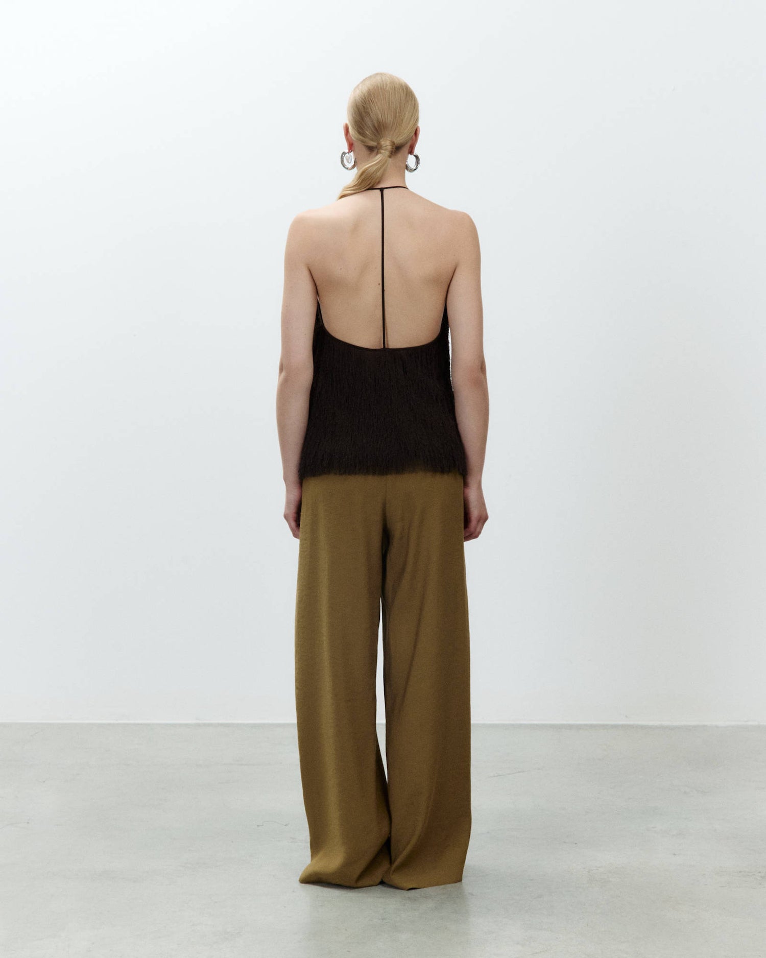 TOP WITH FRINGES AND LACE