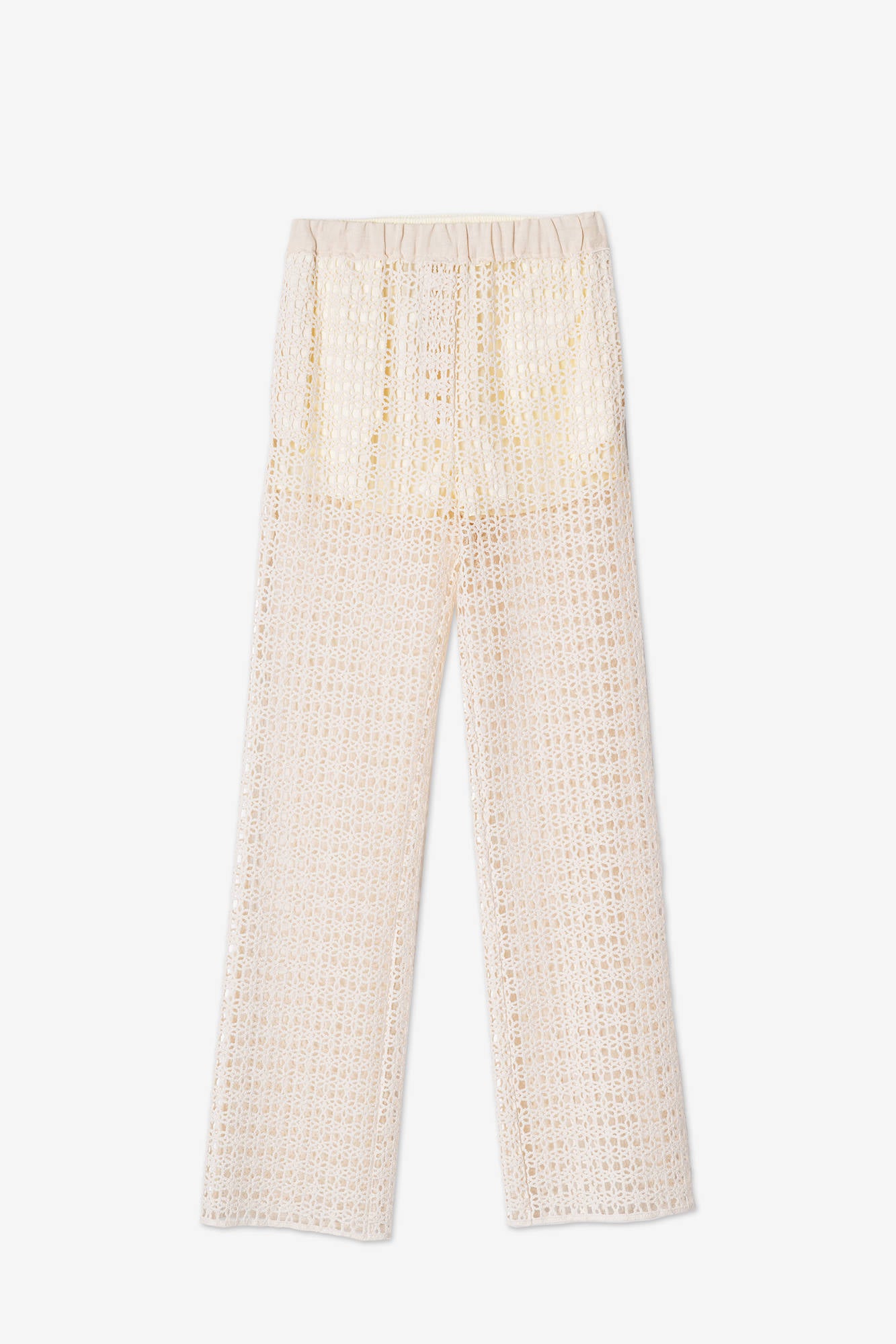 MACRAME MERINGUE PANTS