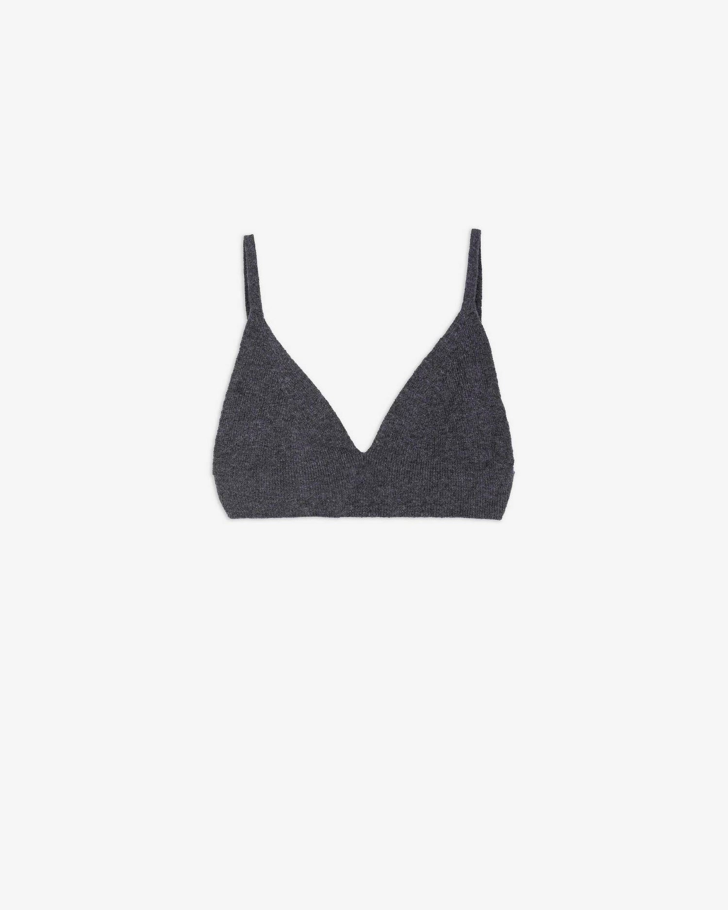 CASHMERE KNIT BRALETTE