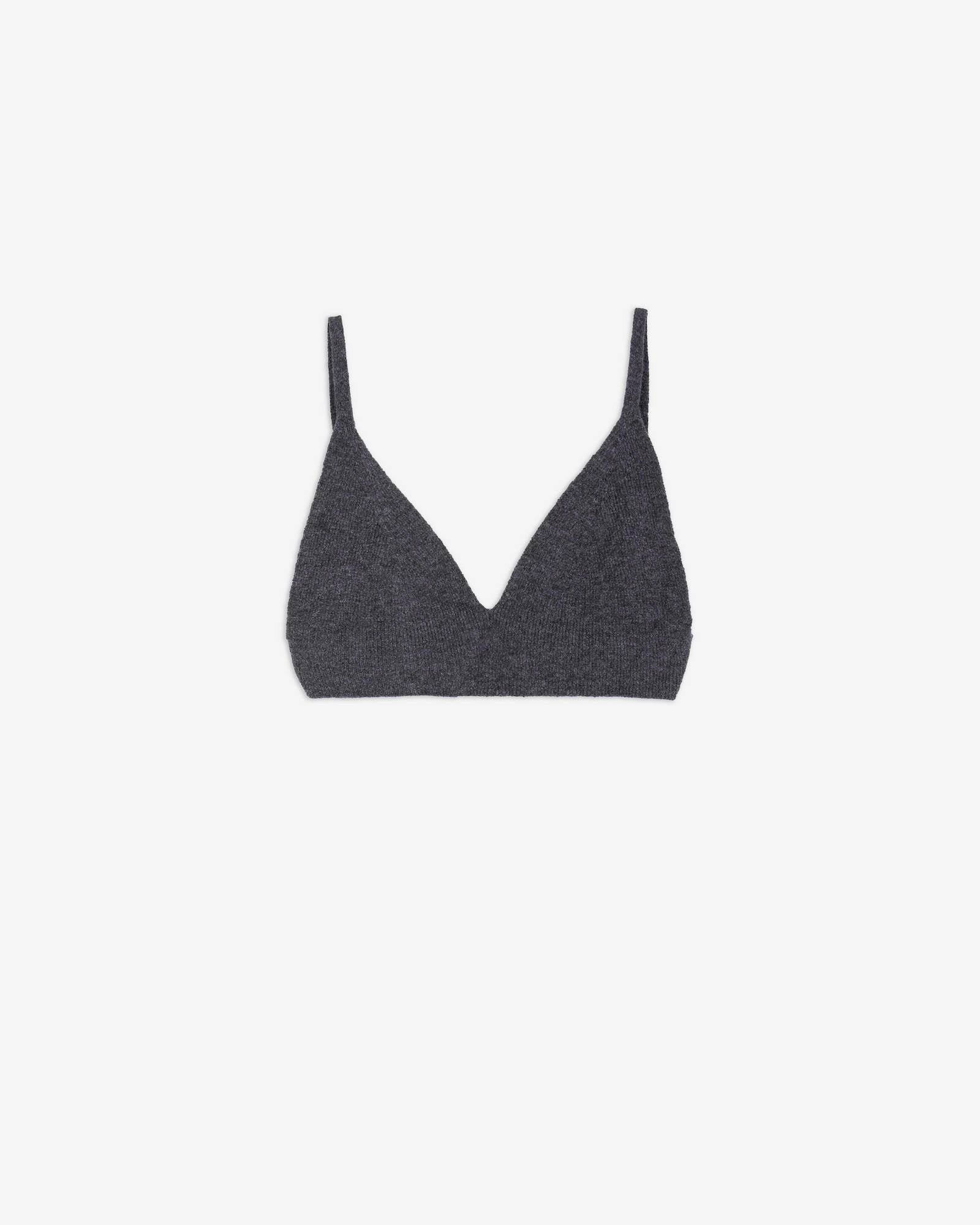 CASHMERE KNIT BRALETTE