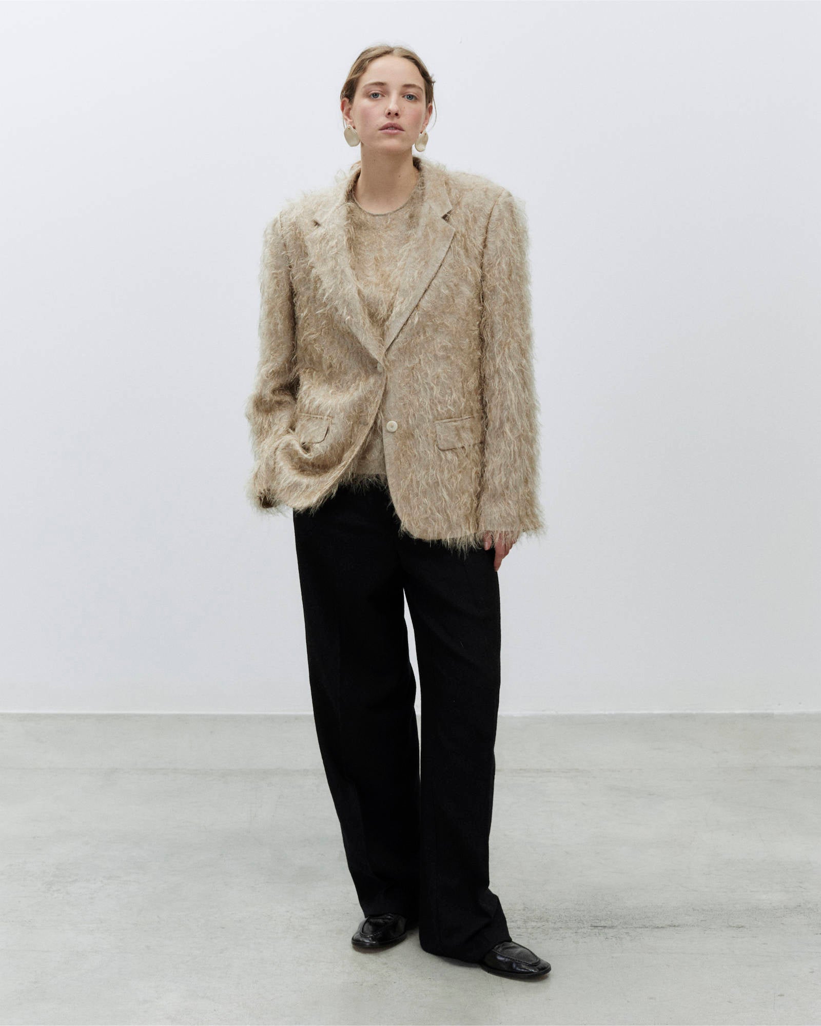 FRINGE BOXY BLAZER
