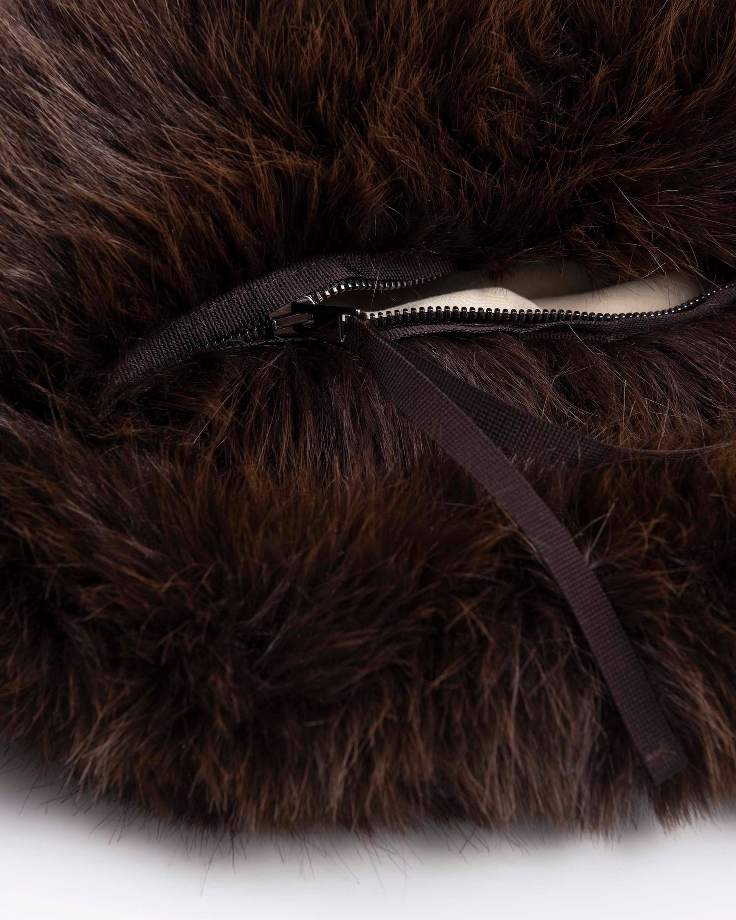 ECO FUR POUCH BAG