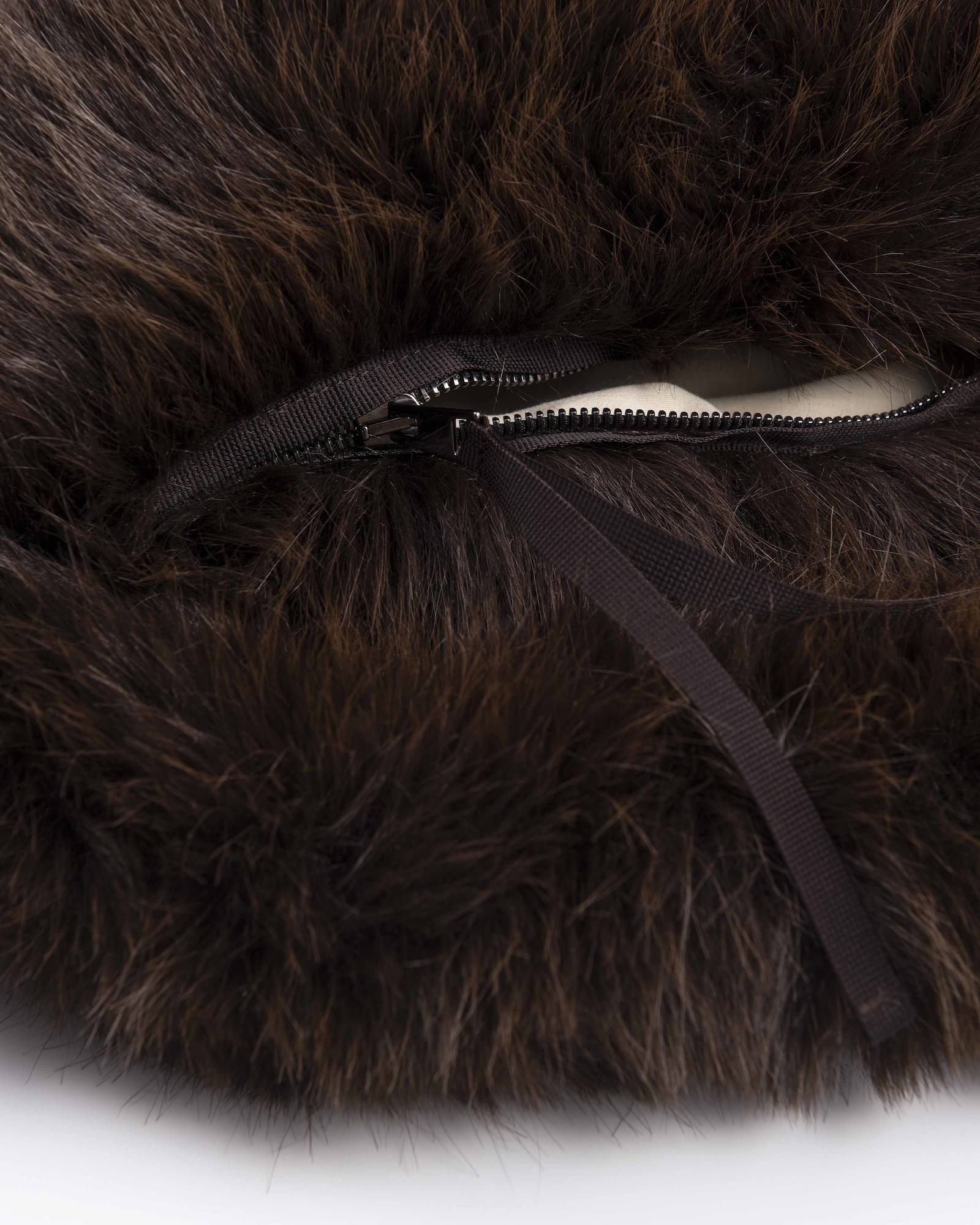 ECO FUR POUCH BAG