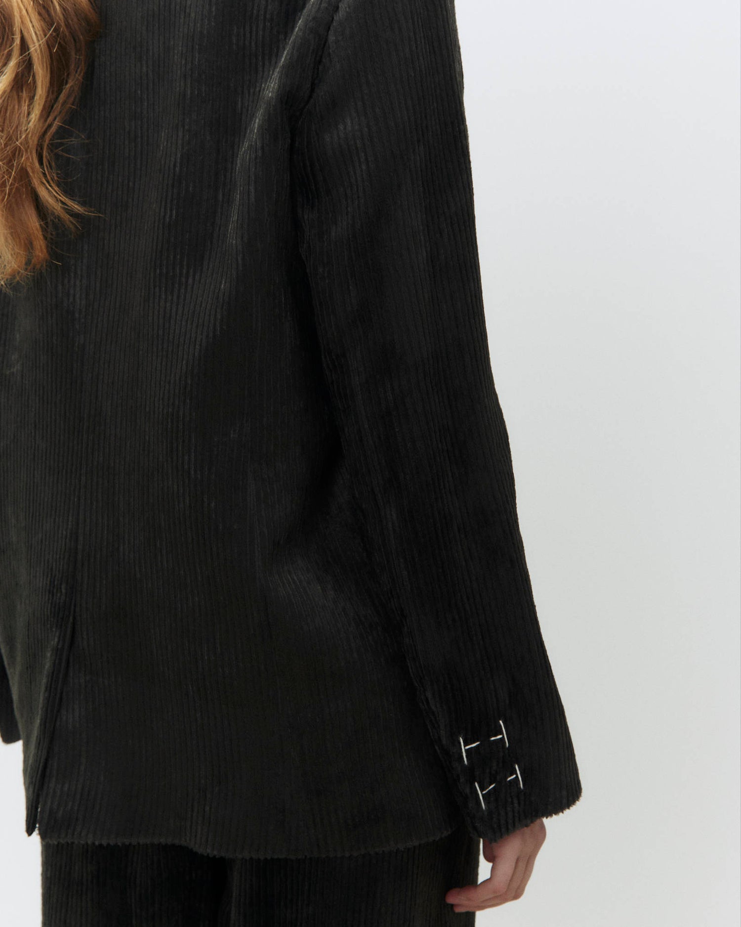 VELVET RIB BLAZER