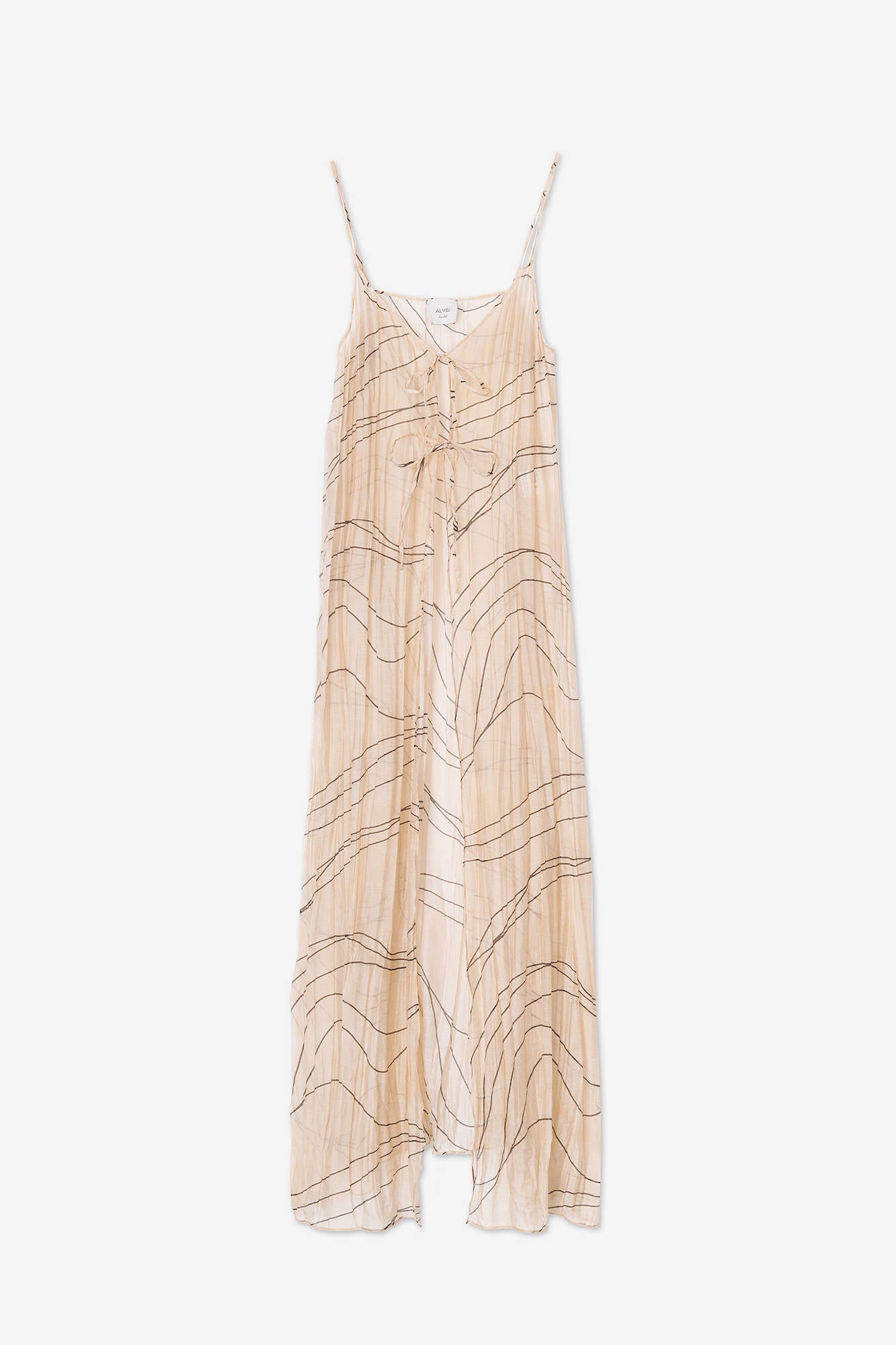 MEDITERRANEAN DRESS LONG MERINGUE VEST