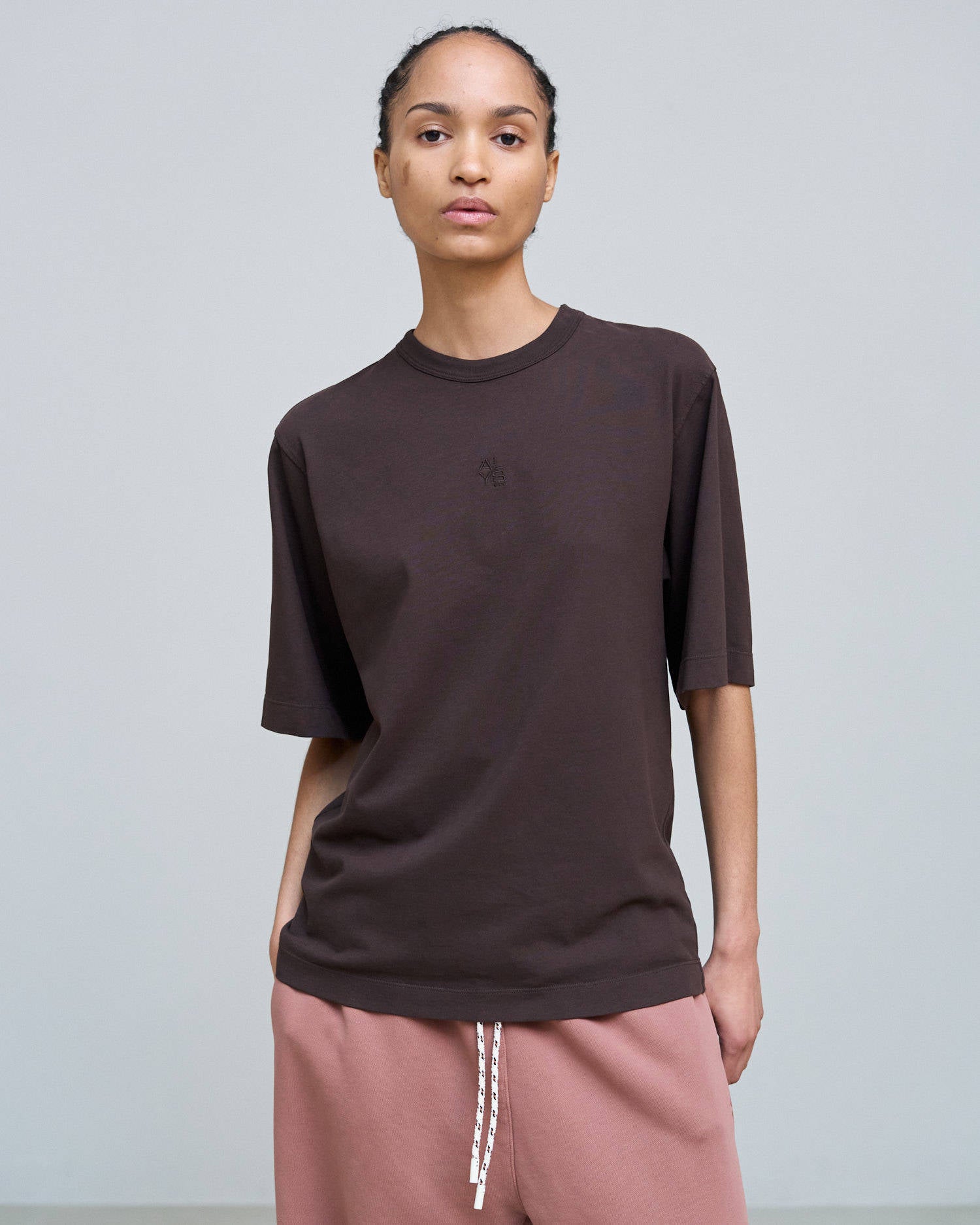 OVERSIZED T-SHIRT WITH Choco EMBROIDERY