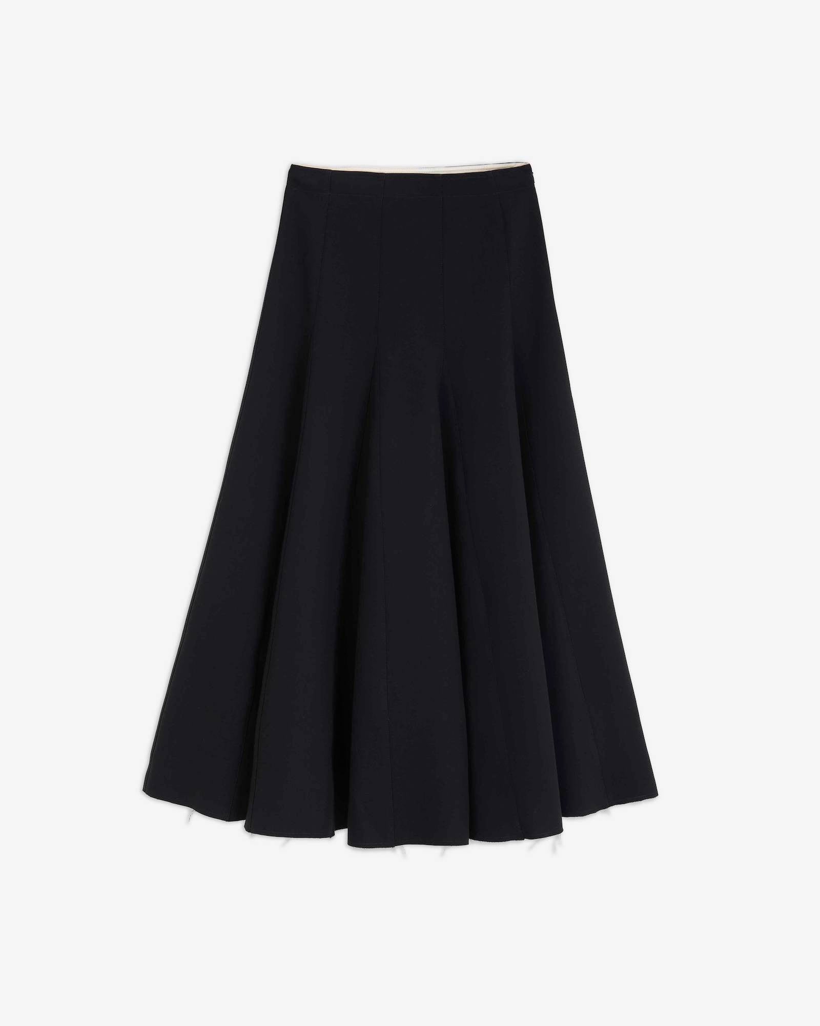 MIDI SKIRT WITH PANELS
