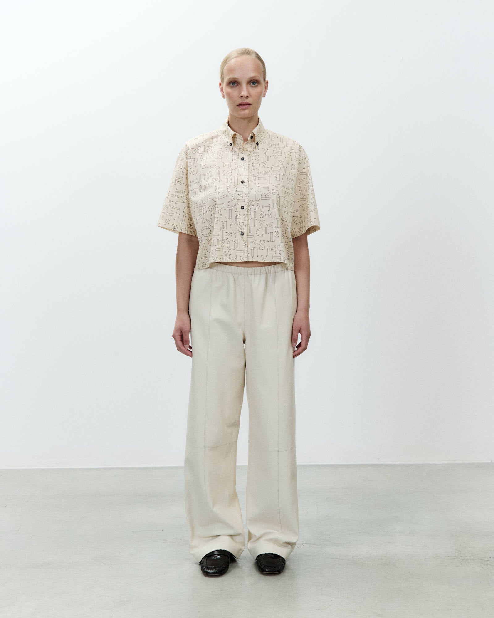 Boxy Lettering Shirt