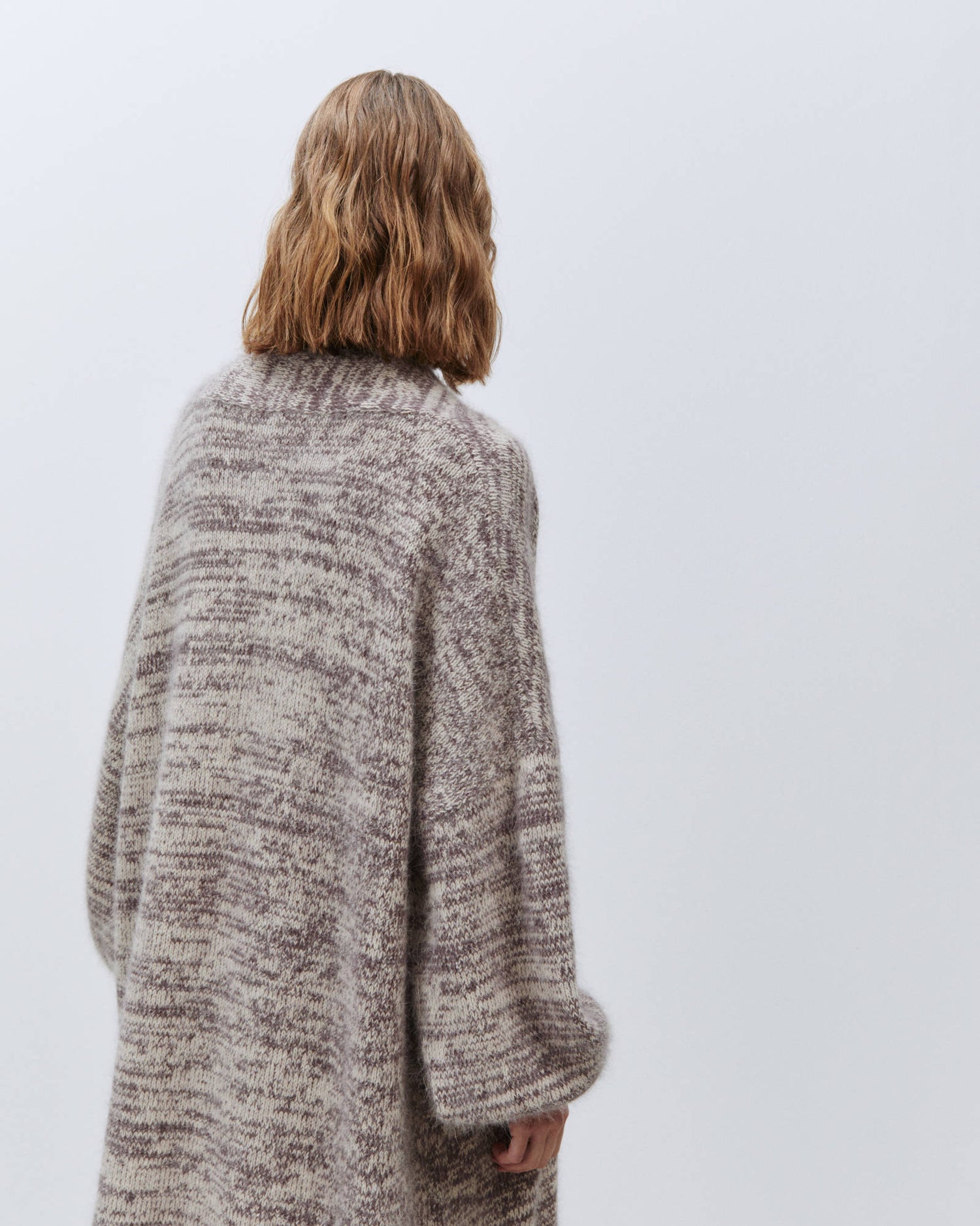 ANGORA MAXI CARDIGAN