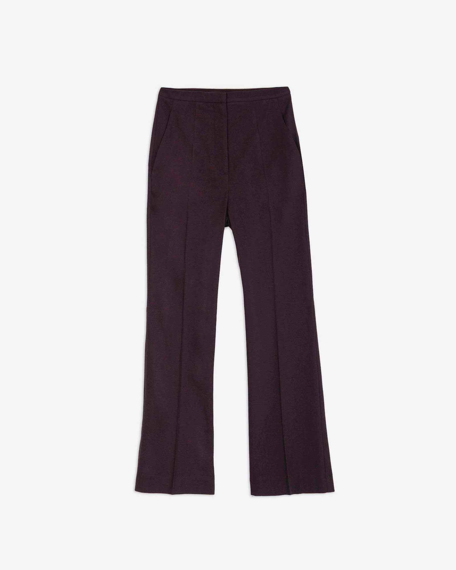 SLIM FLANNEL TROUSERS