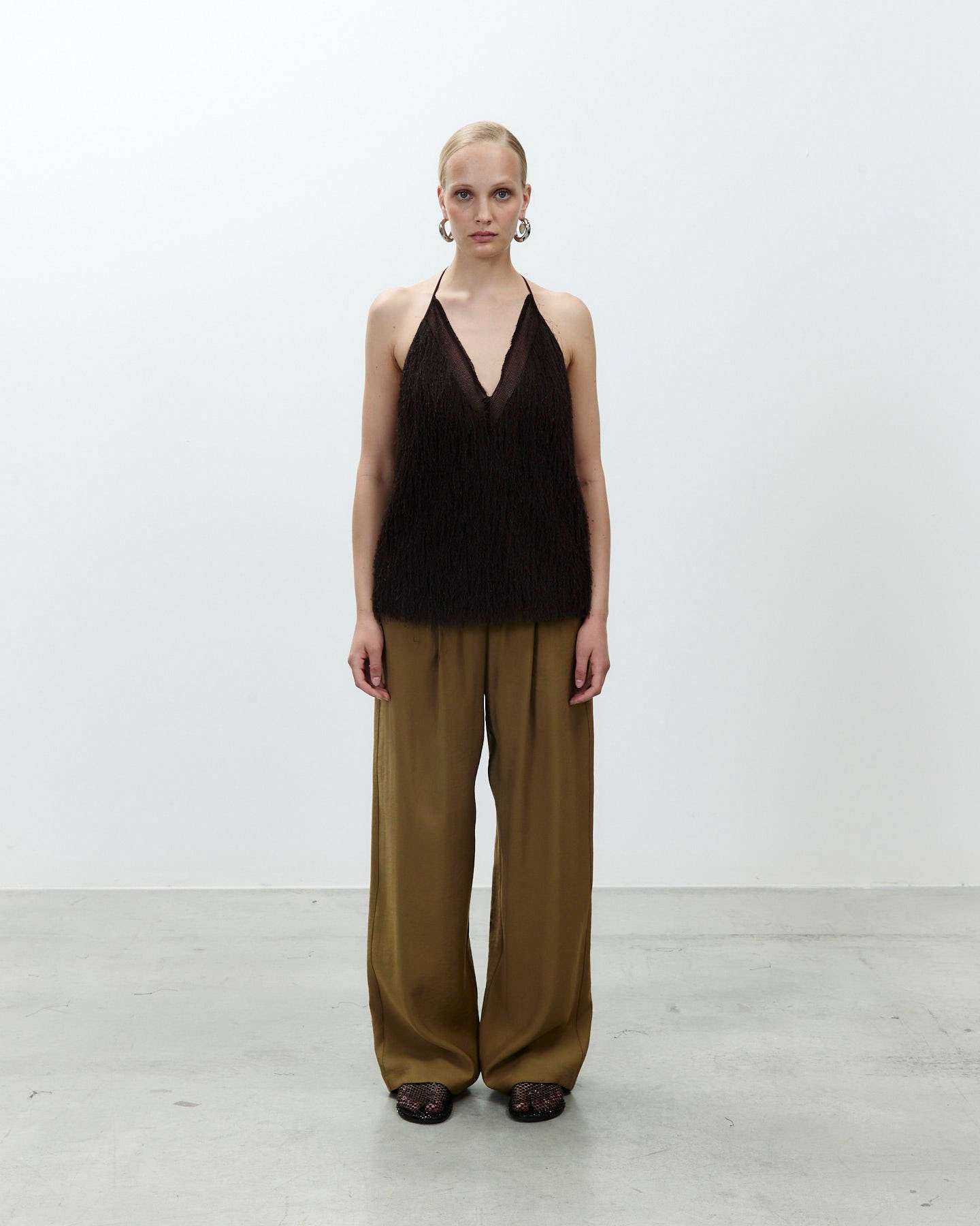 WIDE TROUSERS WITH ELASTIC