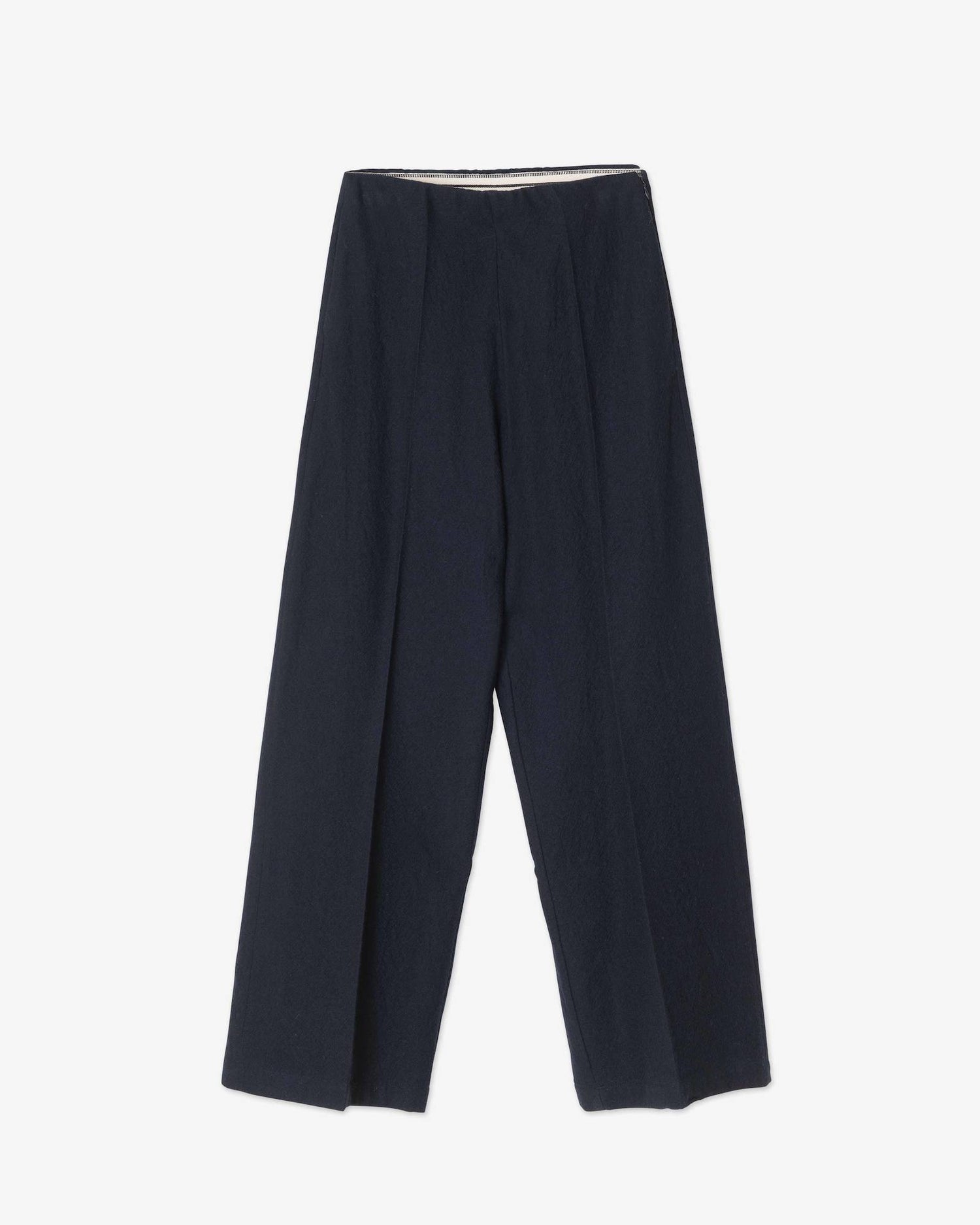 STRAIGHT WOOL PANTS