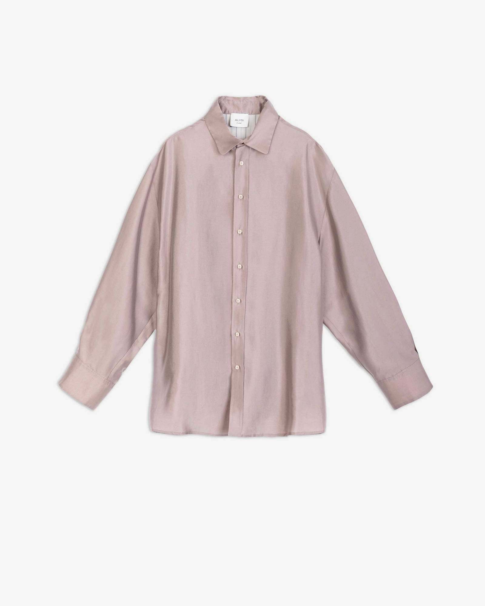 OVERSIZED SILK SHIRT