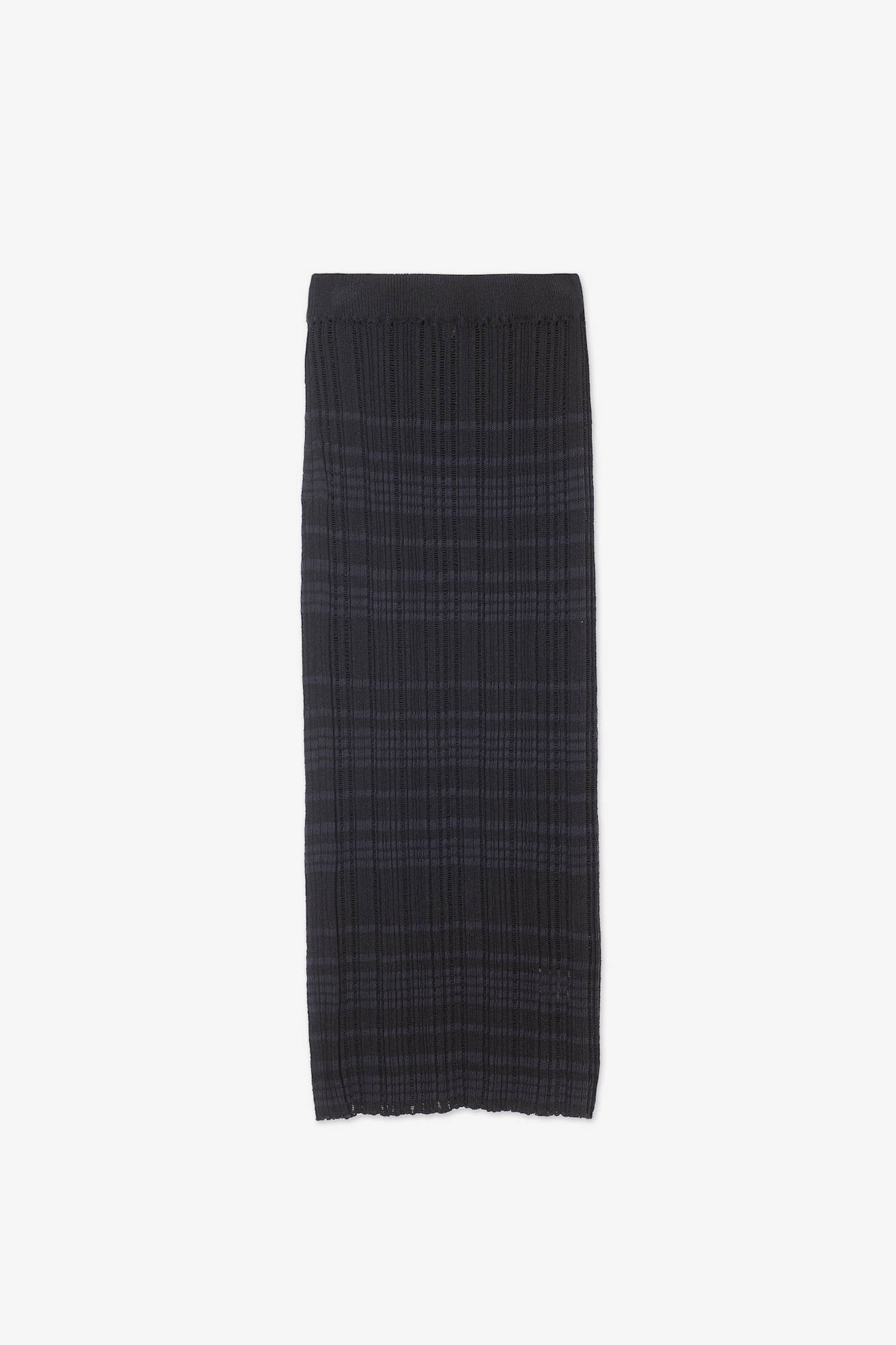 ECO TRICOT LOUNGETTE SKIRT Black