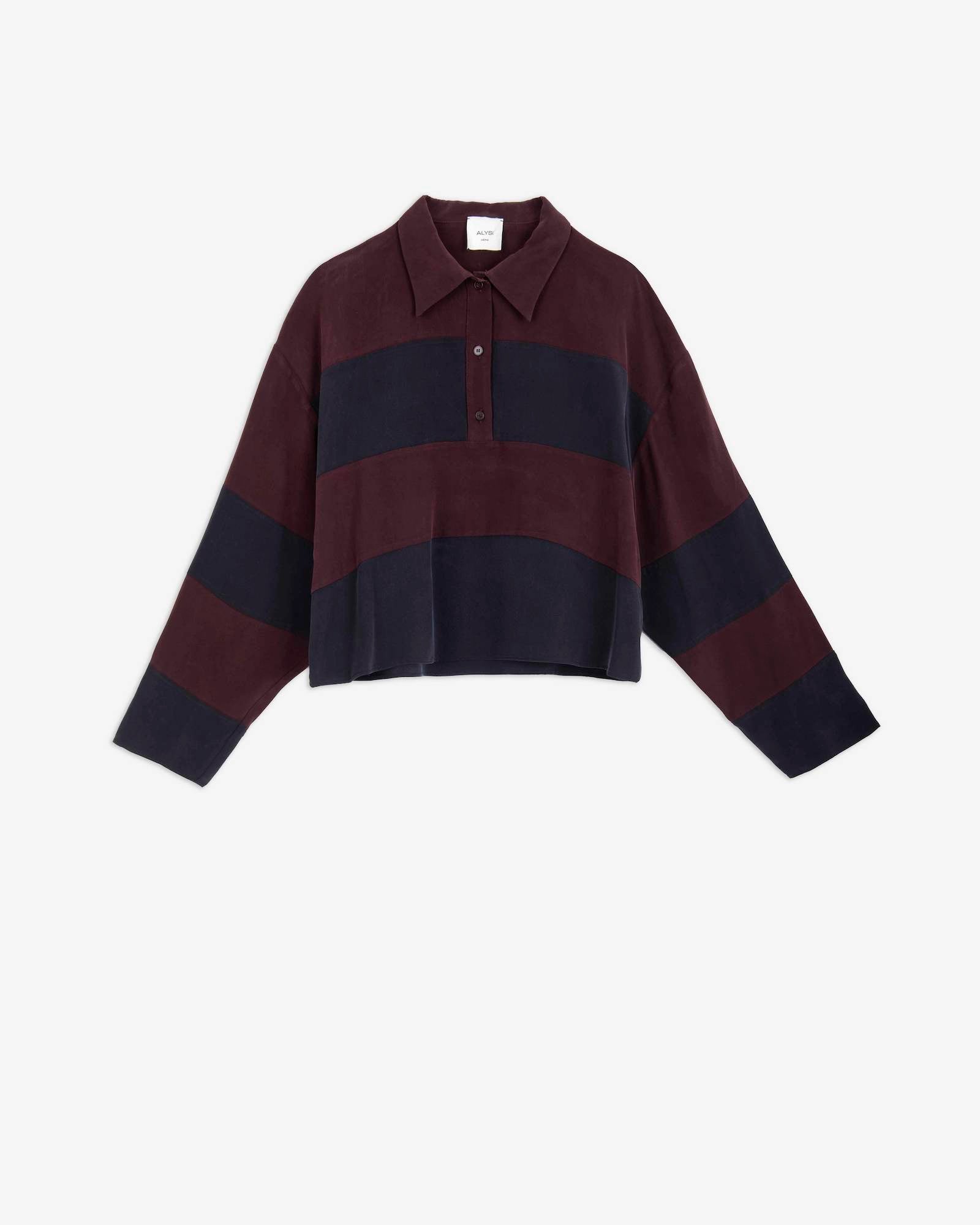 CREPE DE CHINE POLO
