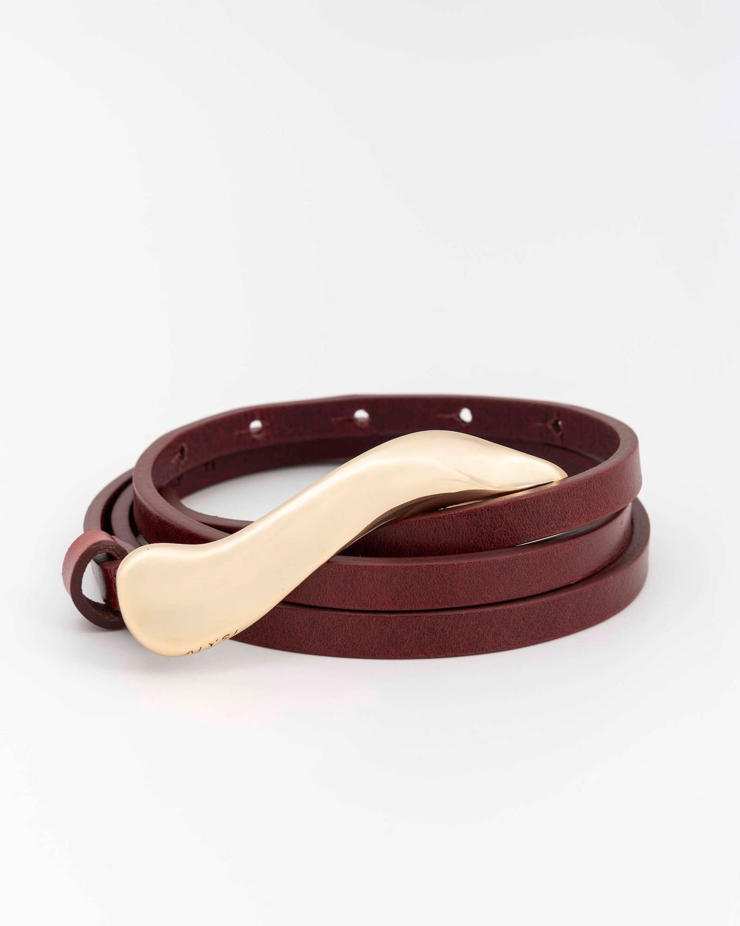 THIN LEATHER BELT