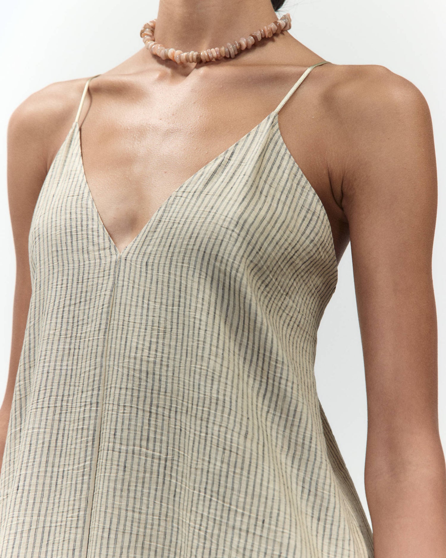 LONG DRESS WITH FRINGES