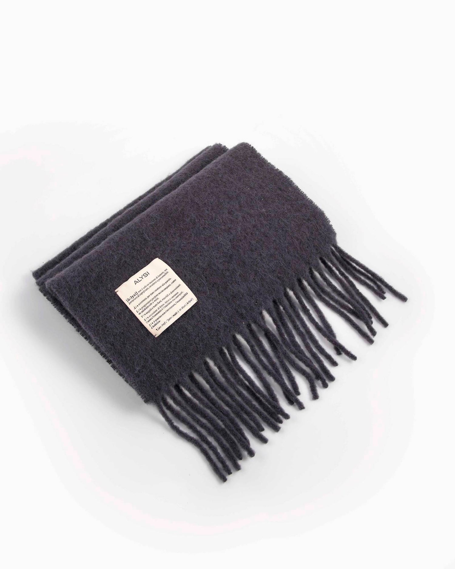ALPACA WOOL BLEND SCARF