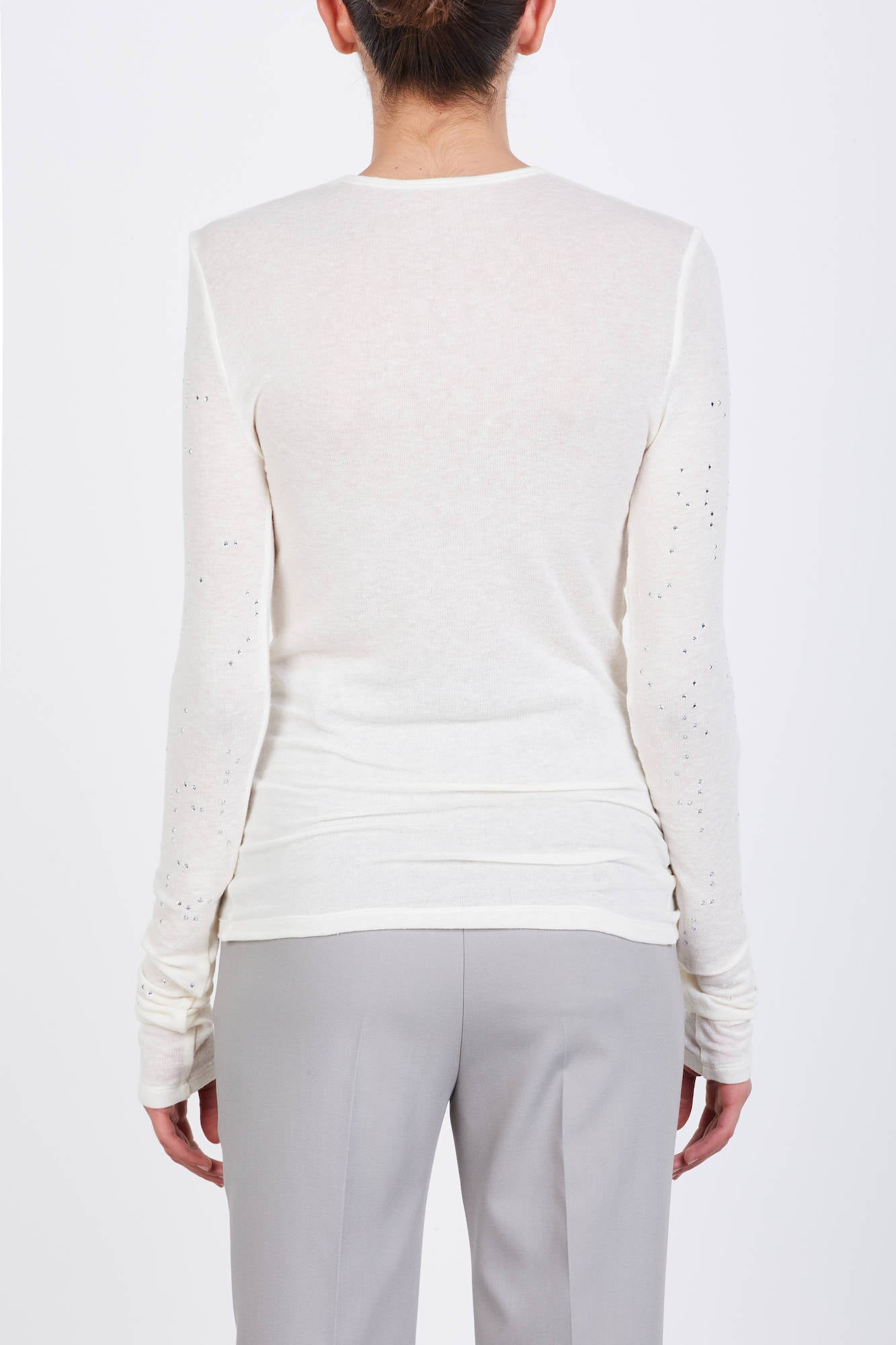 Maglia con strass deals