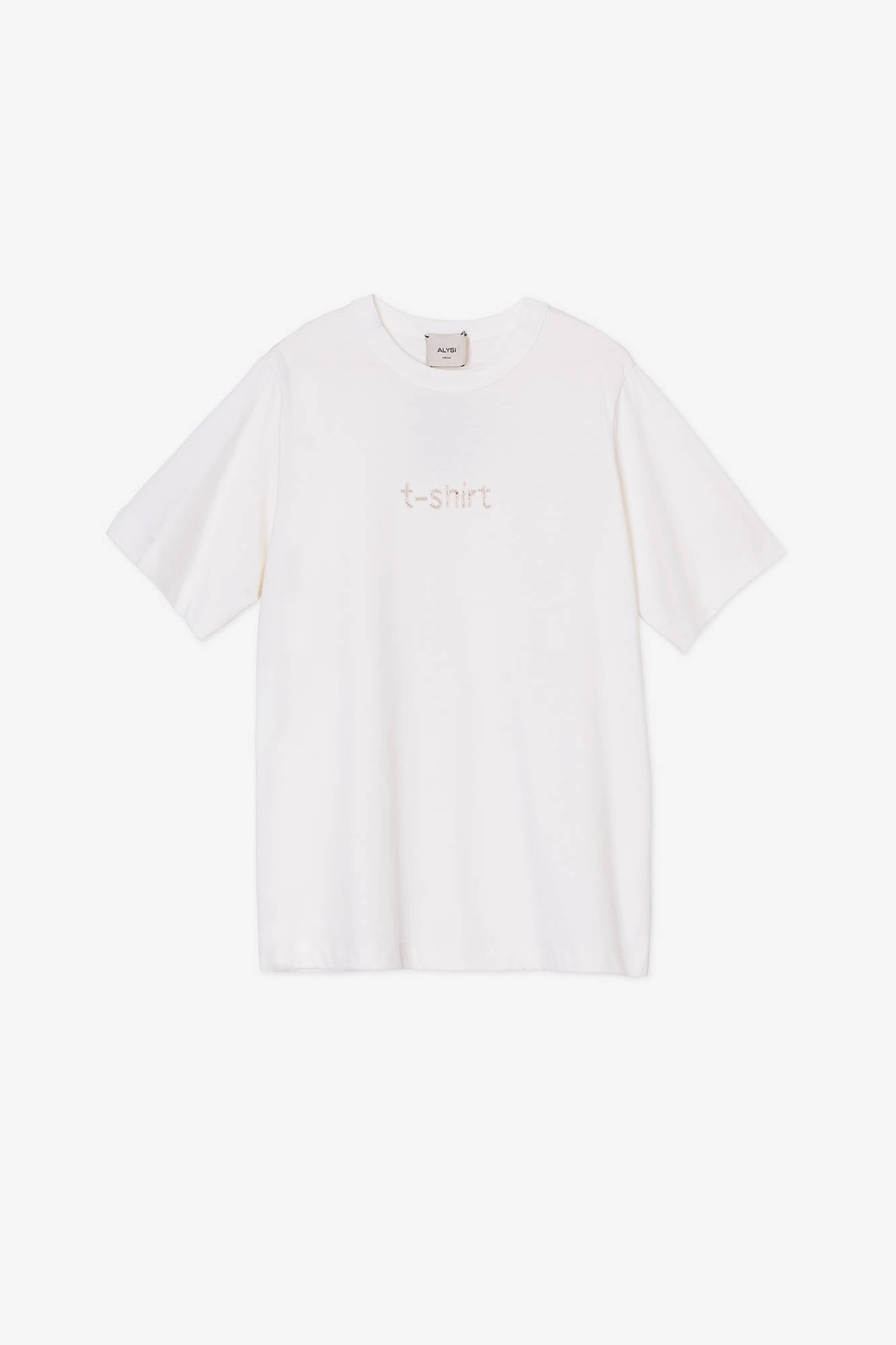 EMBROIDERY T-SHIRT Milk
