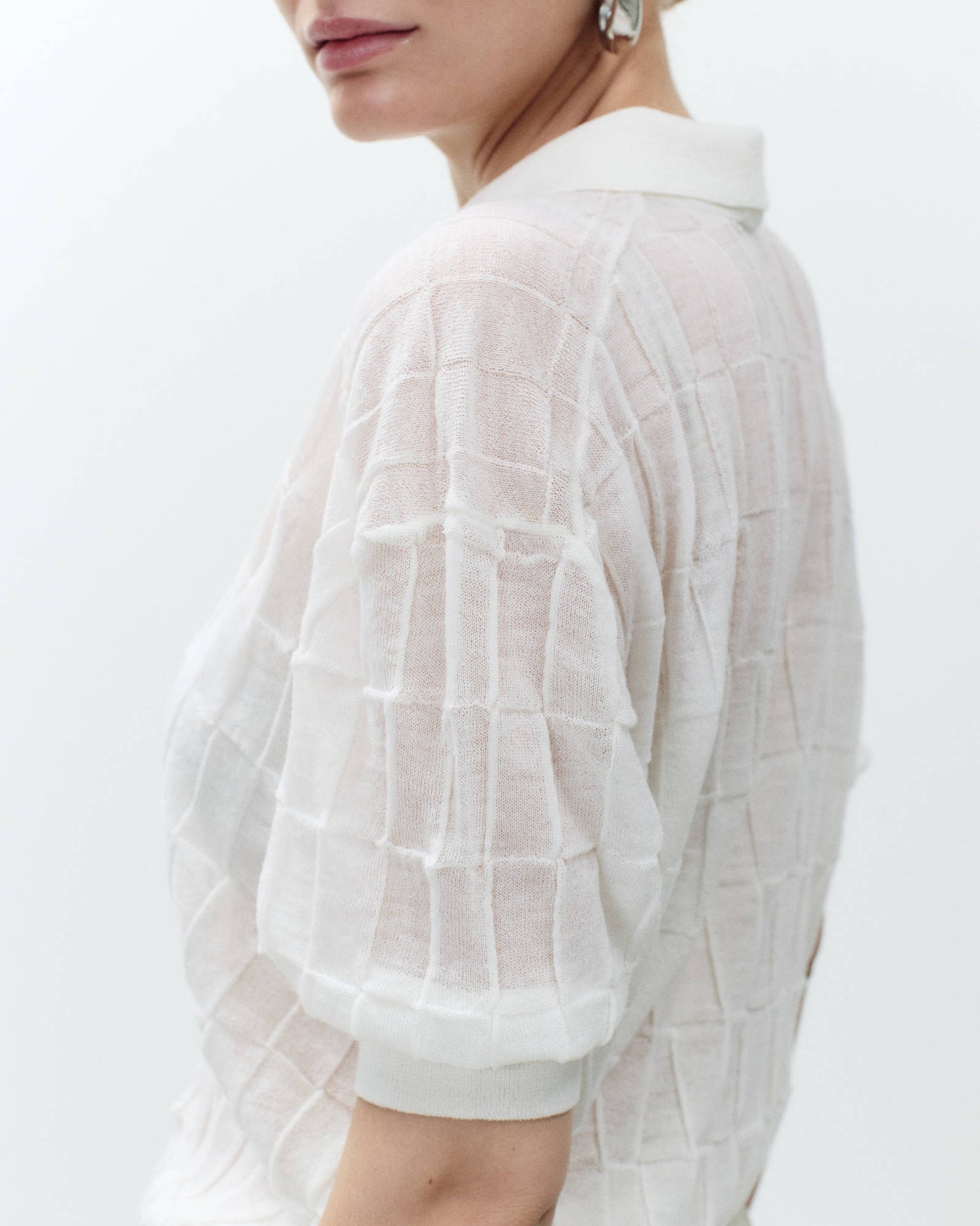 SPRING WOOL POLO SHIRT