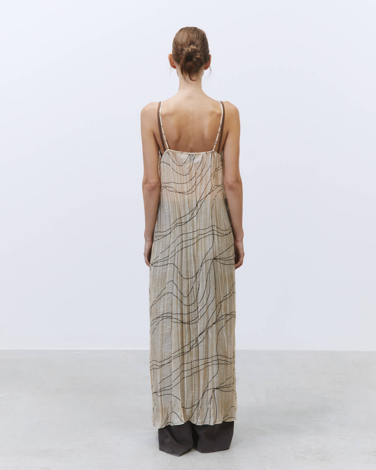 MEDITERRANEAN DRESS LONG MERINGUE VEST